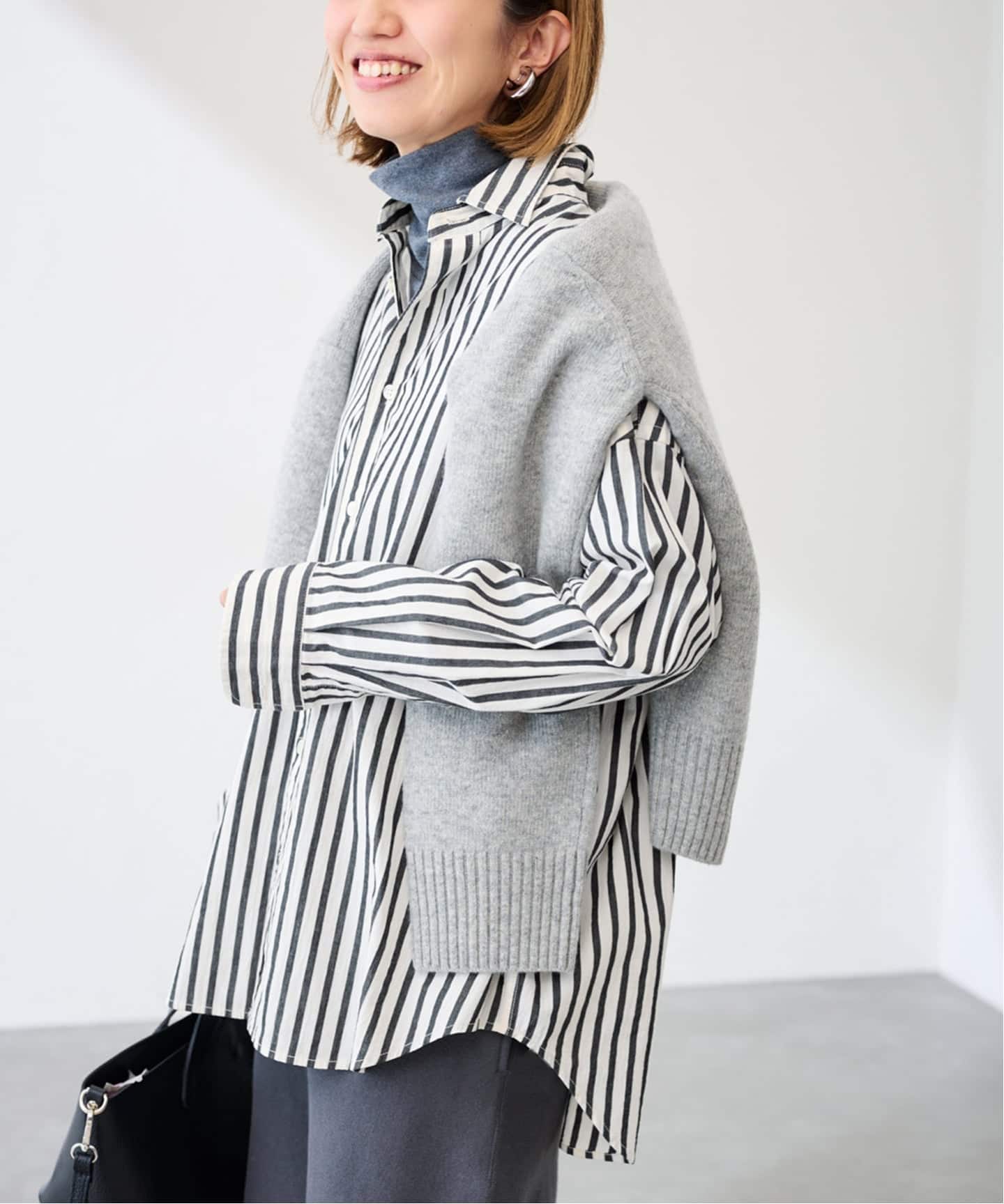 ≪WEB限定 / 追加≫コットンストライプレギュラーカラーシャツ 2