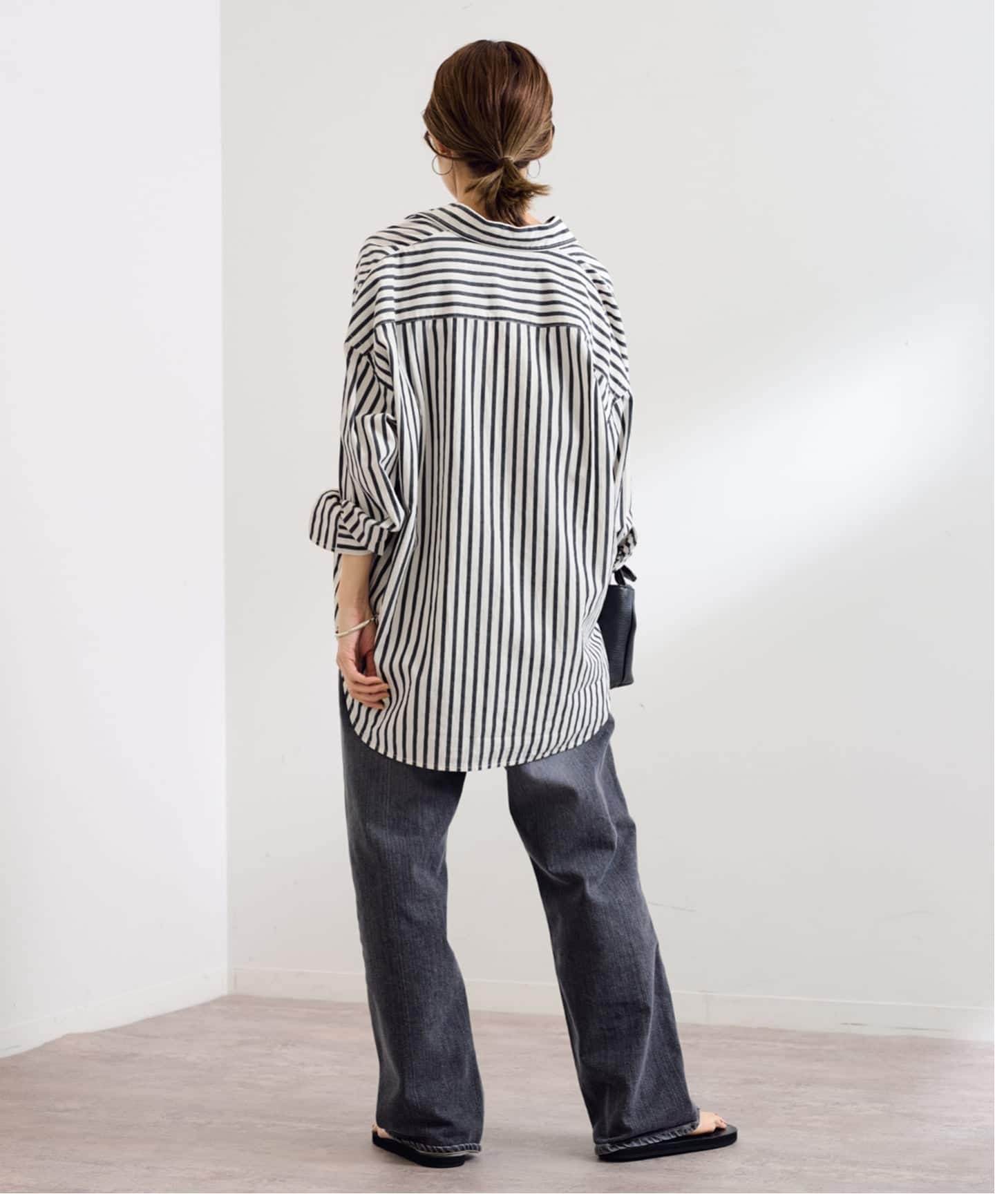 ≪WEB限定 / 追加予約≫コットンストライプレギュラーカラーシャツ 2