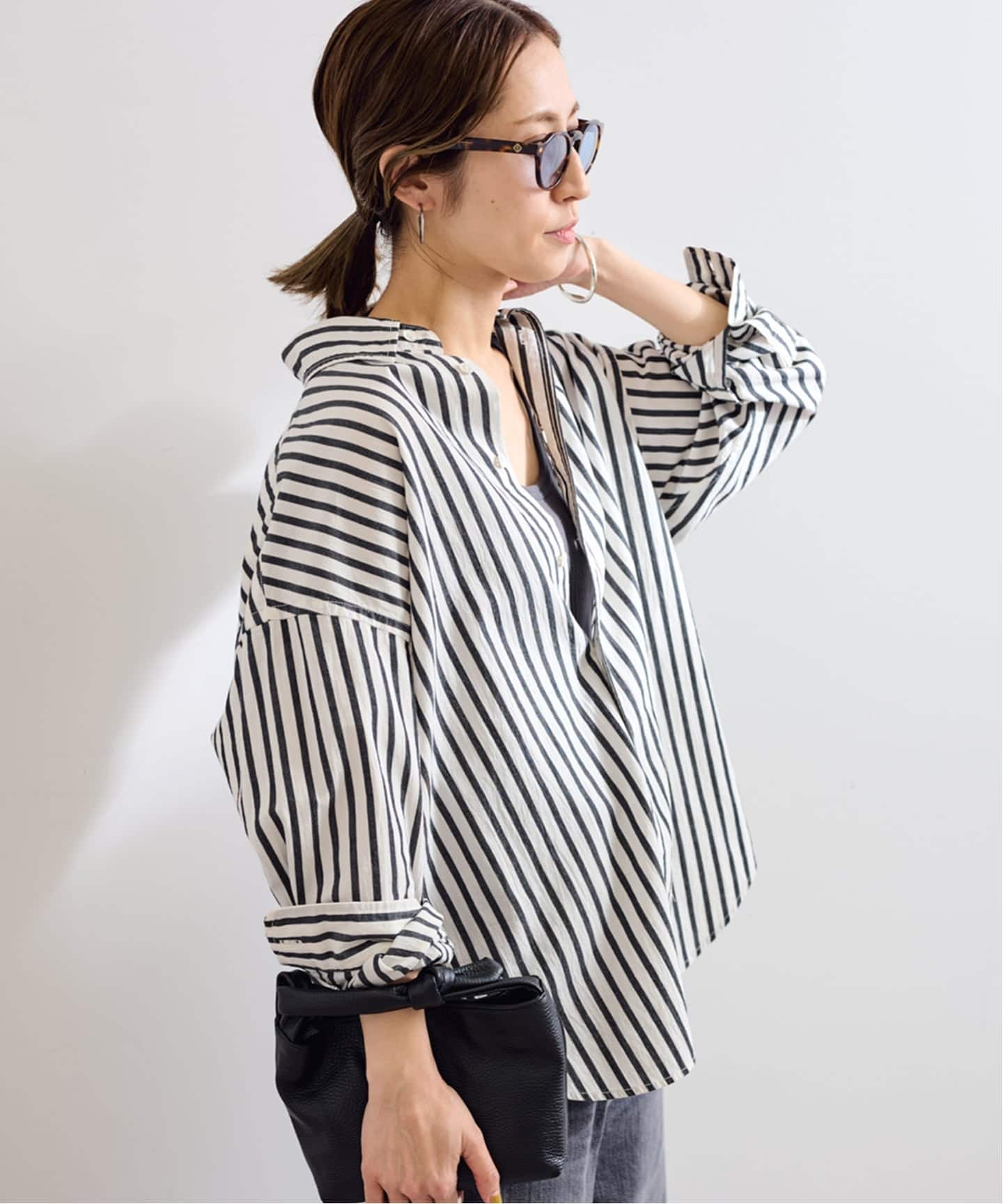 ≪WEB限定 / 追加≫コットンストライプレギュラーカラーシャツ 2