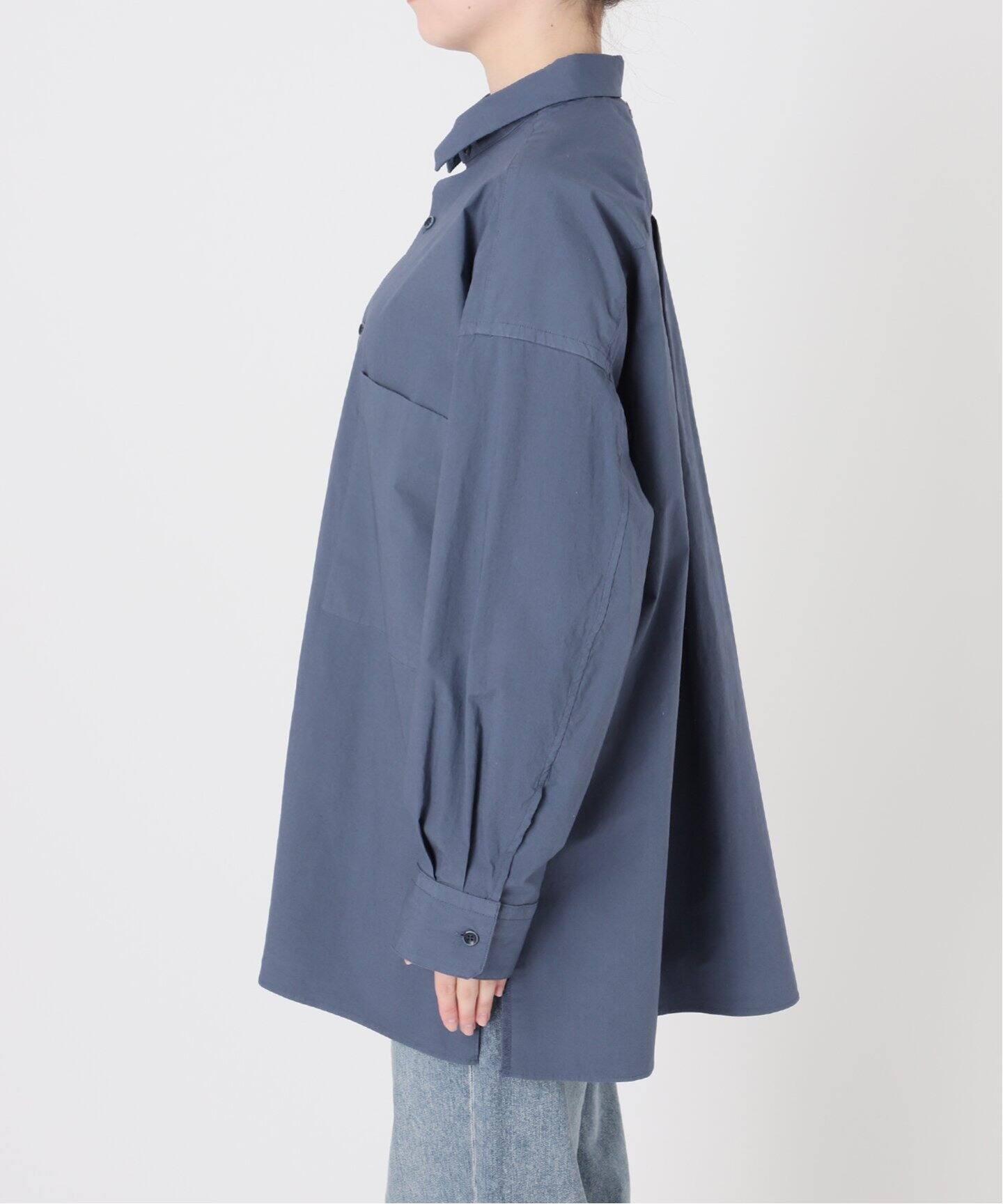 CALMER×FRAMeWORK NATURAL DYE BIG シャツ（シャツ／ブラウス 