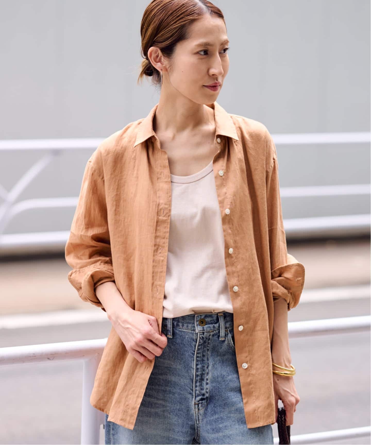 ⭐︎ Framework　フレンチリネンレギュラーシャツ　美品⭐︎ ≪追加≫フレンチリネンレギュラーシャツ 4（シャツ／ブラウス