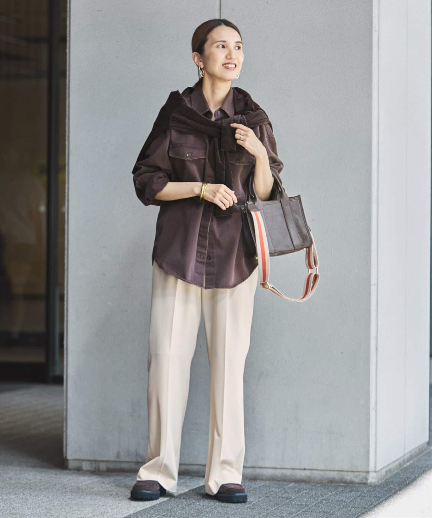 CHINO SLOUCHY シャツ（シャツ／ブラウス）｜FRAMeWORK（フレーム