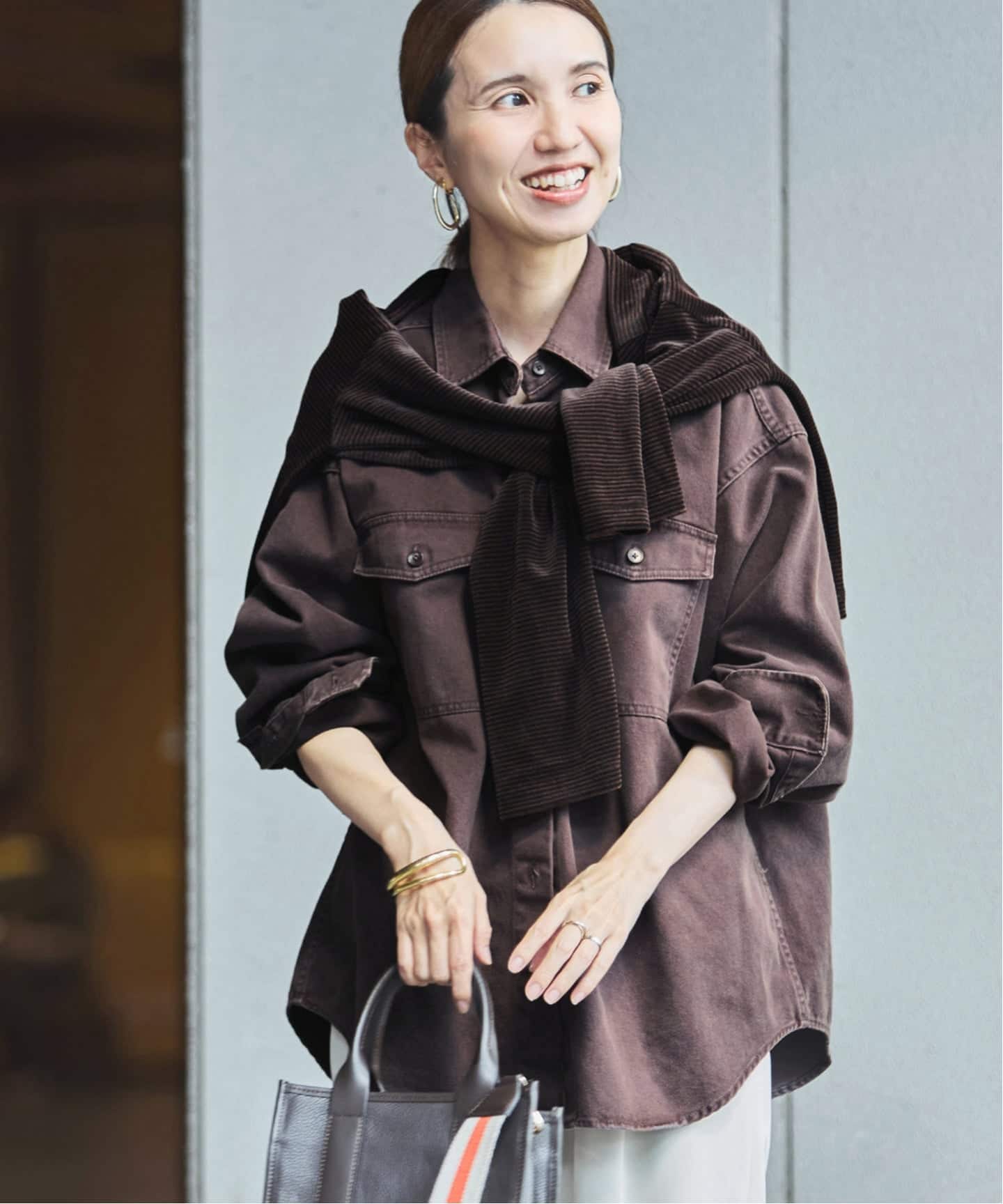 CHINO SLOUCHY シャツ（シャツ／ブラウス）｜FRAMeWORK（フレーム