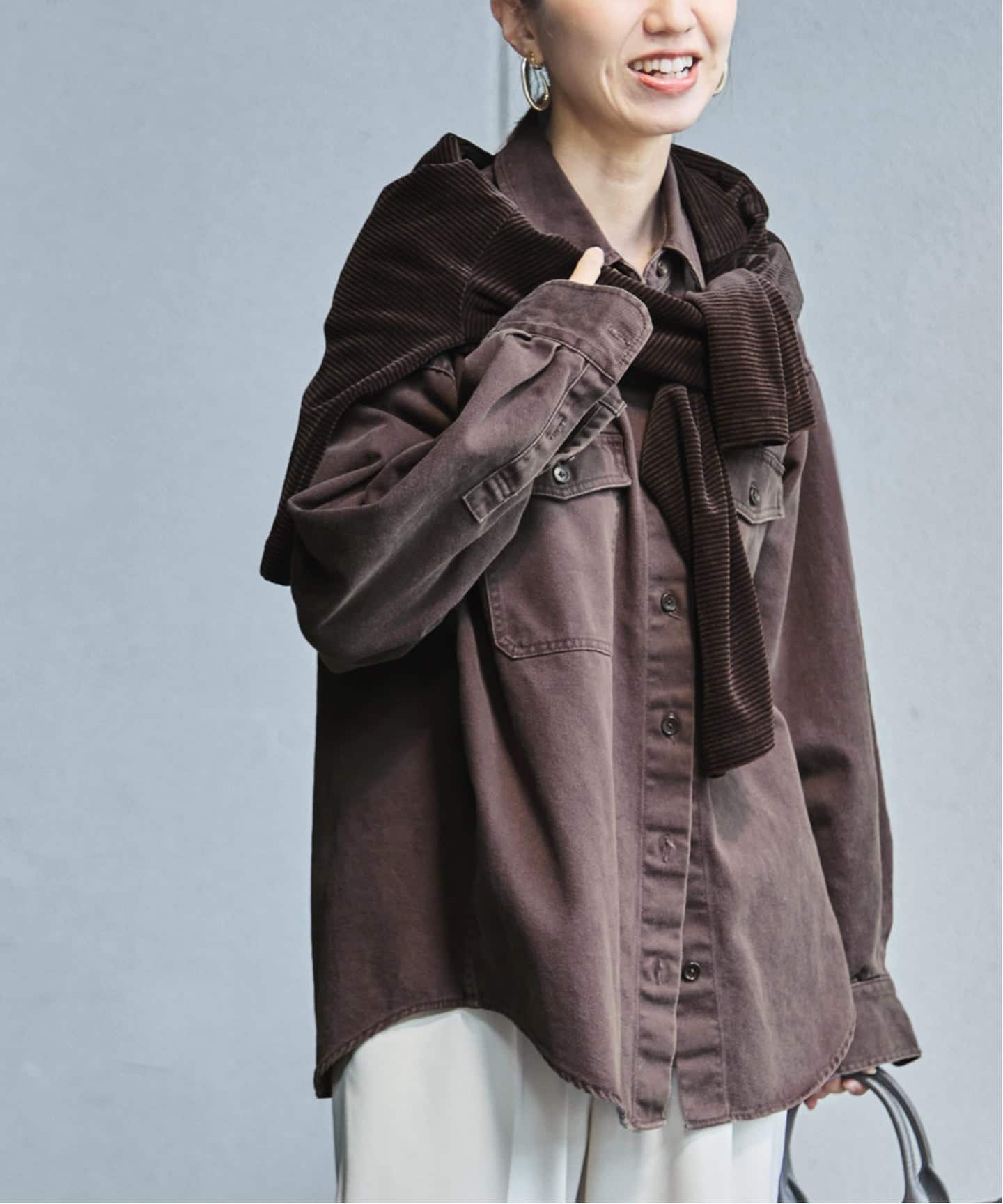 CHINO SLOUCHY シャツ（シャツ／ブラウス）｜FRAMeWORK（フレーム