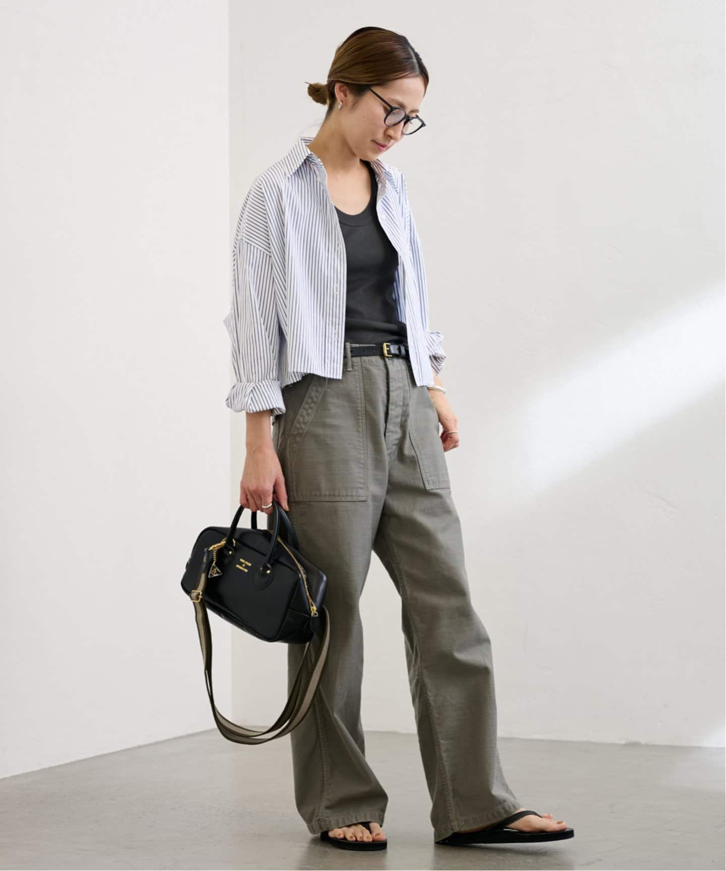 クロップドシャツ（シャツ／ブラウス）｜FRAMeWORK（フレームワーク