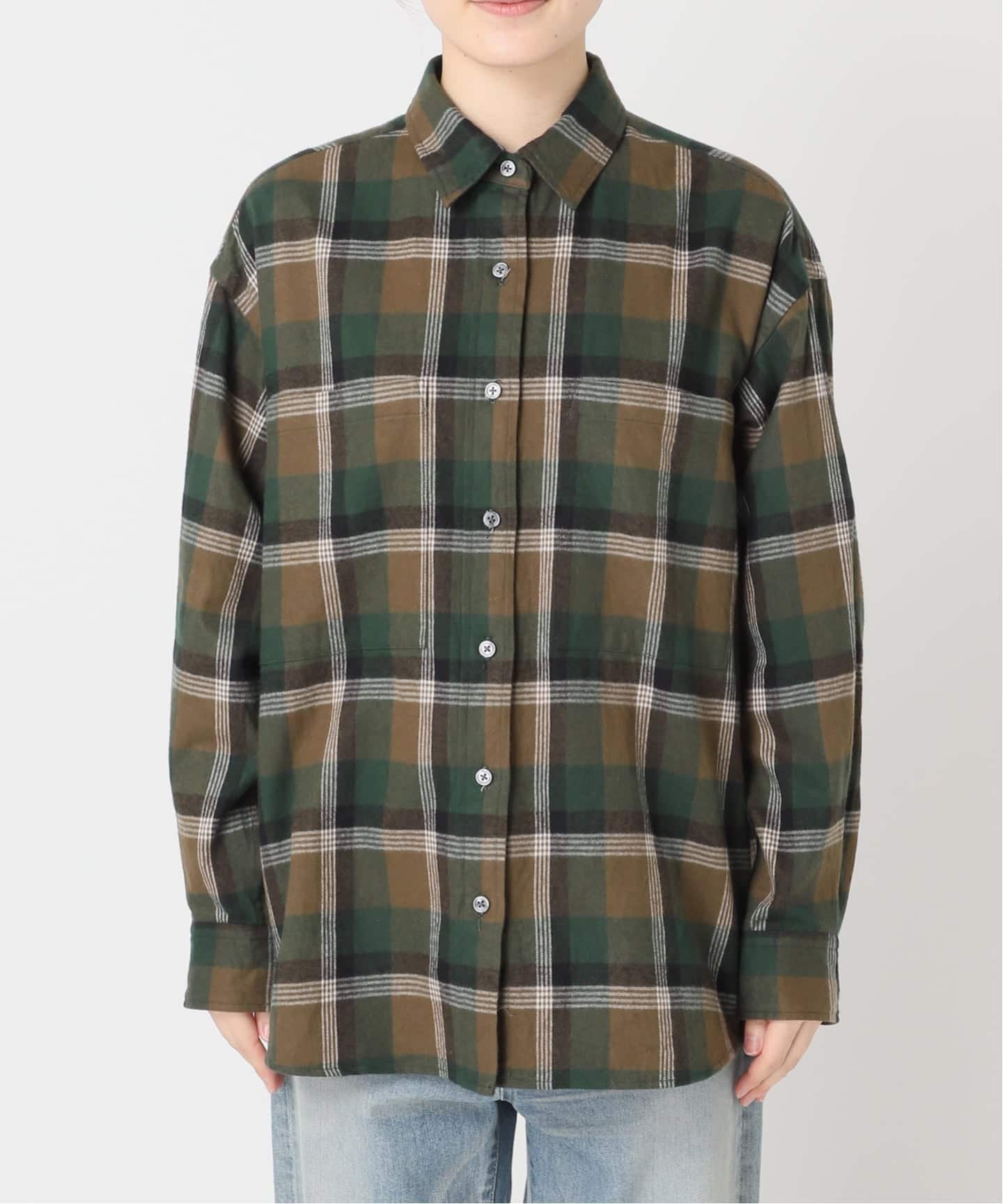 FRAMeWORK ネルチェックシャツ ネルチェックシャツ（シャツ／ブラウス）｜FRAMeWORK（フレーム