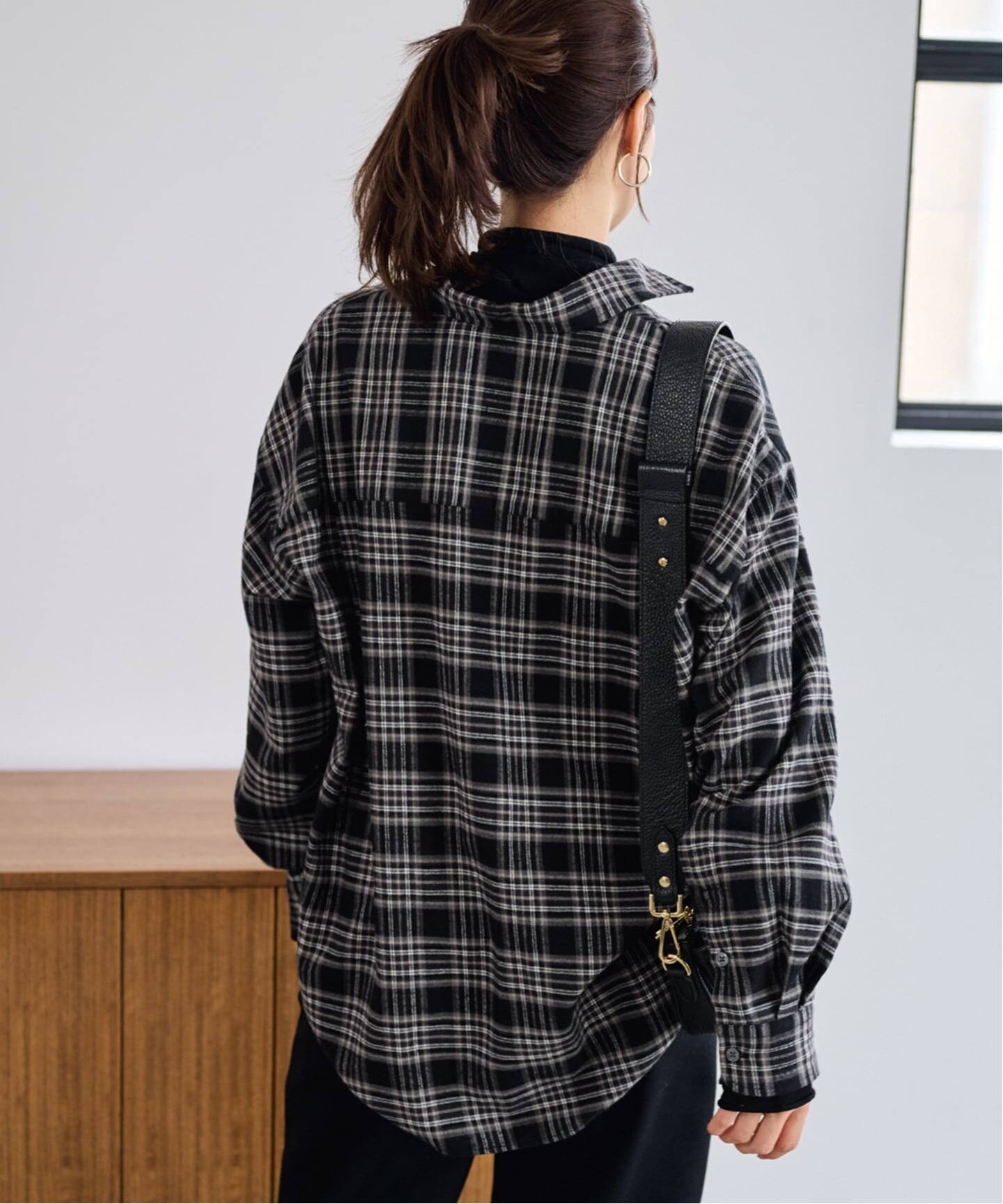 ネルチェックシャツ（シャツ／ブラウス）｜FRAMeWORK（フレームワーク