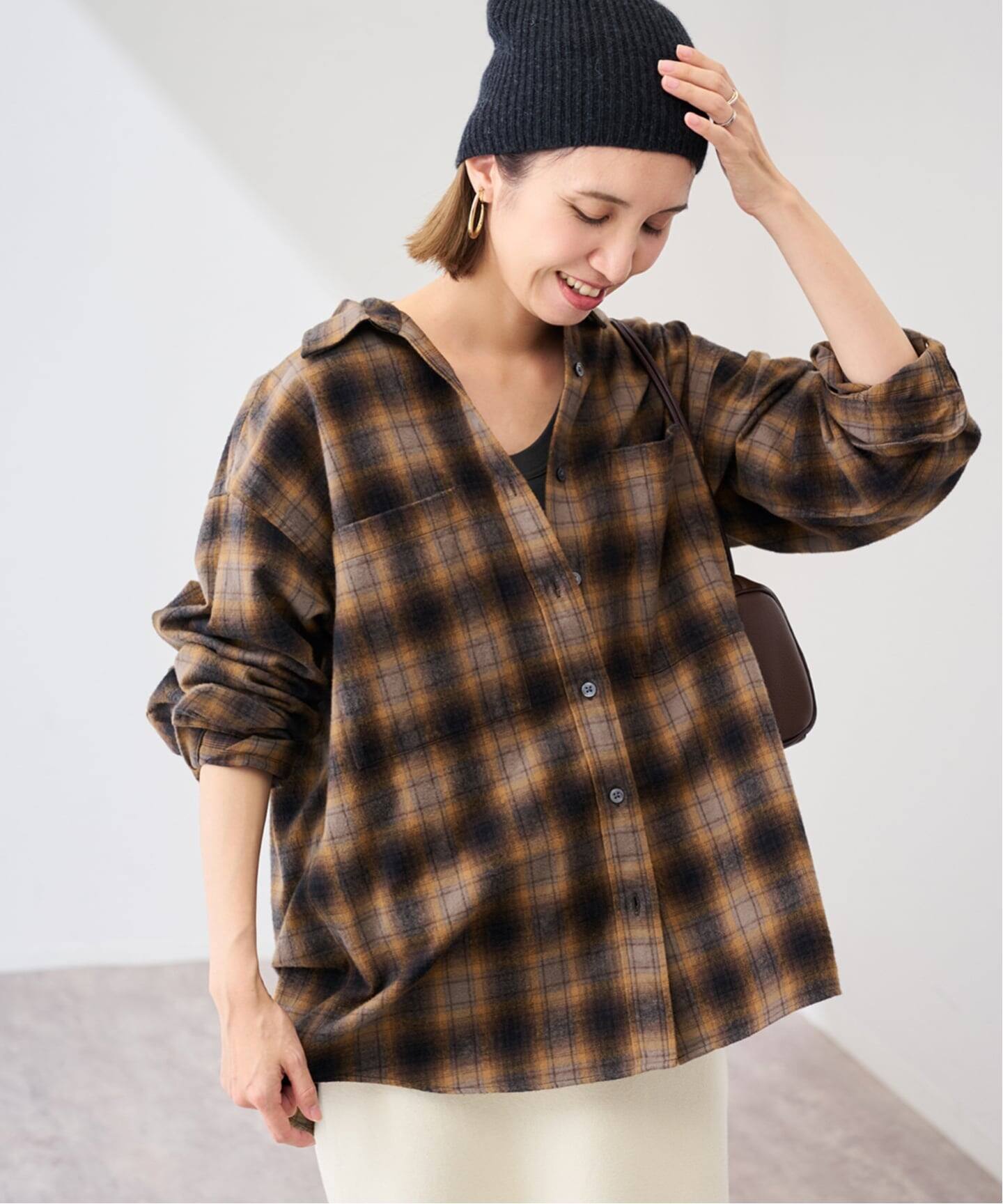 ネルチェックシャツ（シャツ／ブラウス）｜FRAMeWORK（フレームワーク