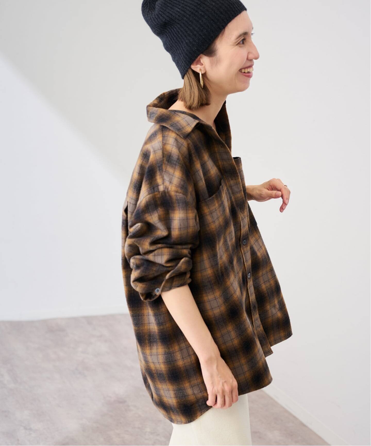 ネルチェックシャツ（シャツ／ブラウス）｜FRAMeWORK（フレームワーク