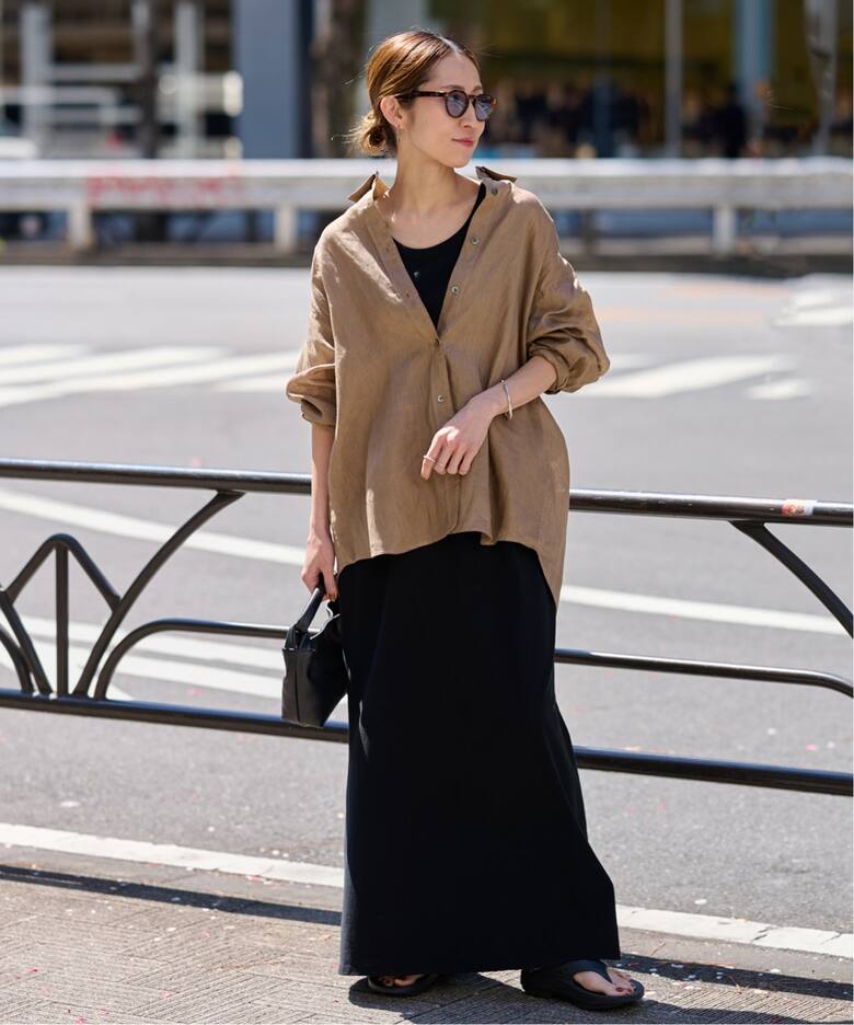 ≪追加≫ライトフレンチリネンレギュラーシャツ（シャツ／ブラウス  