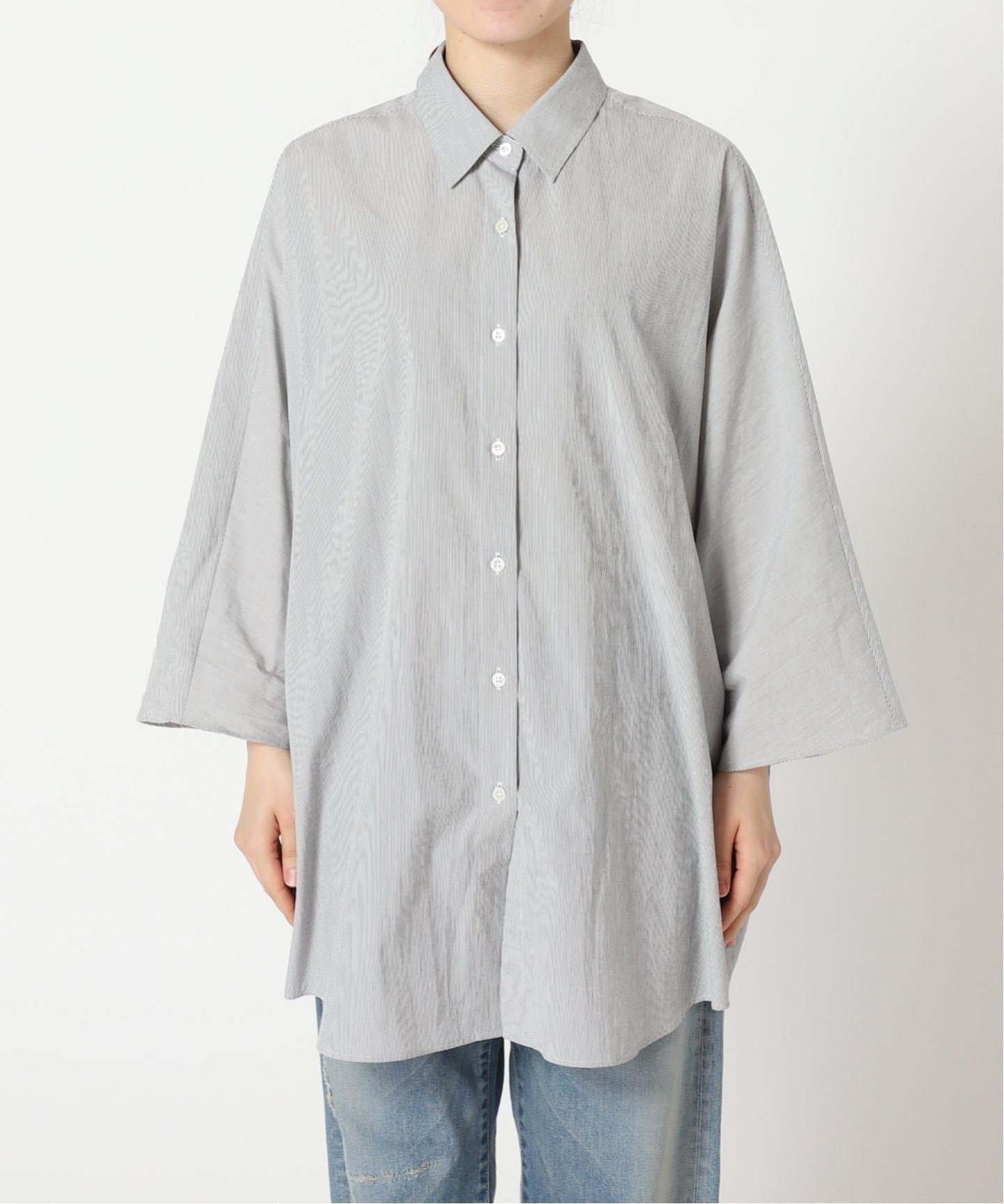 ≪WEB限定 / 追加予約≫ハーフスリーブポンチョシャツ（シャツ