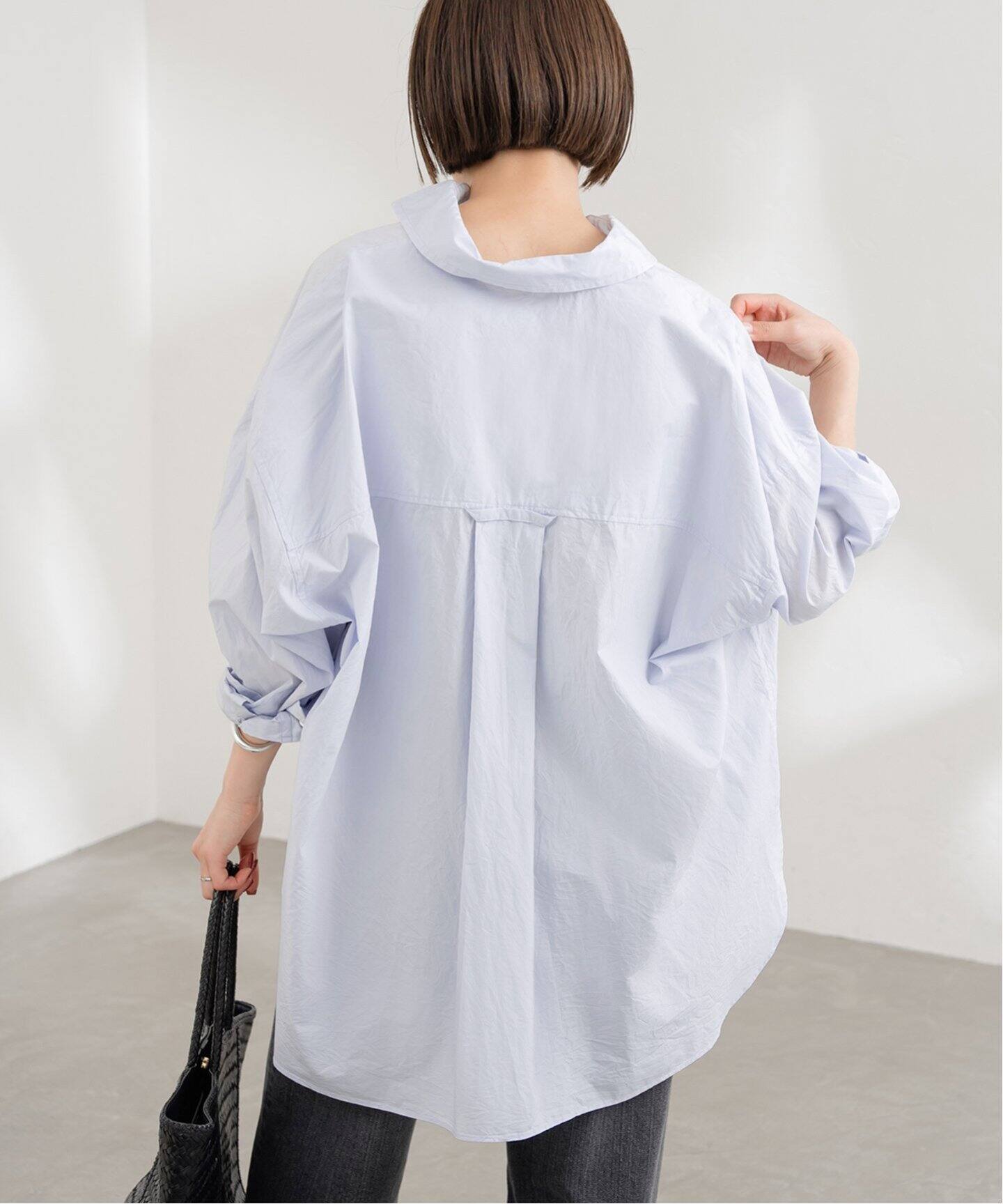 美品♪フレームワーク ビックシャツ オーバーサイズシャツ 白シャツ ゆったり BIGシャツ（シャツ／ブラウス）｜FRAMeWORK（フレームワーク）の