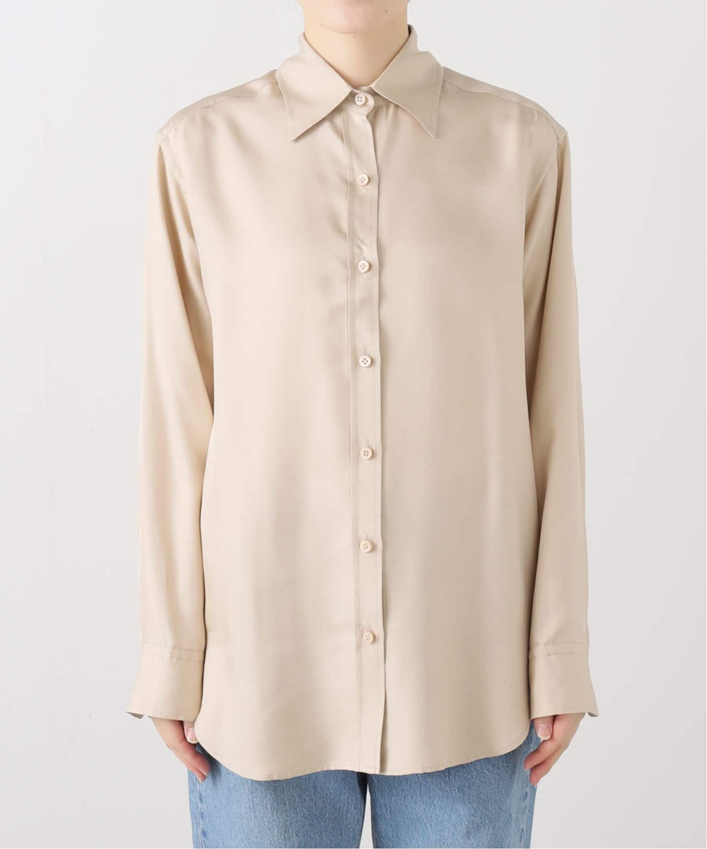 Raspail/ラスパイユ シルクシャツ（シャツ／ブラウス）｜FRAMeWORK