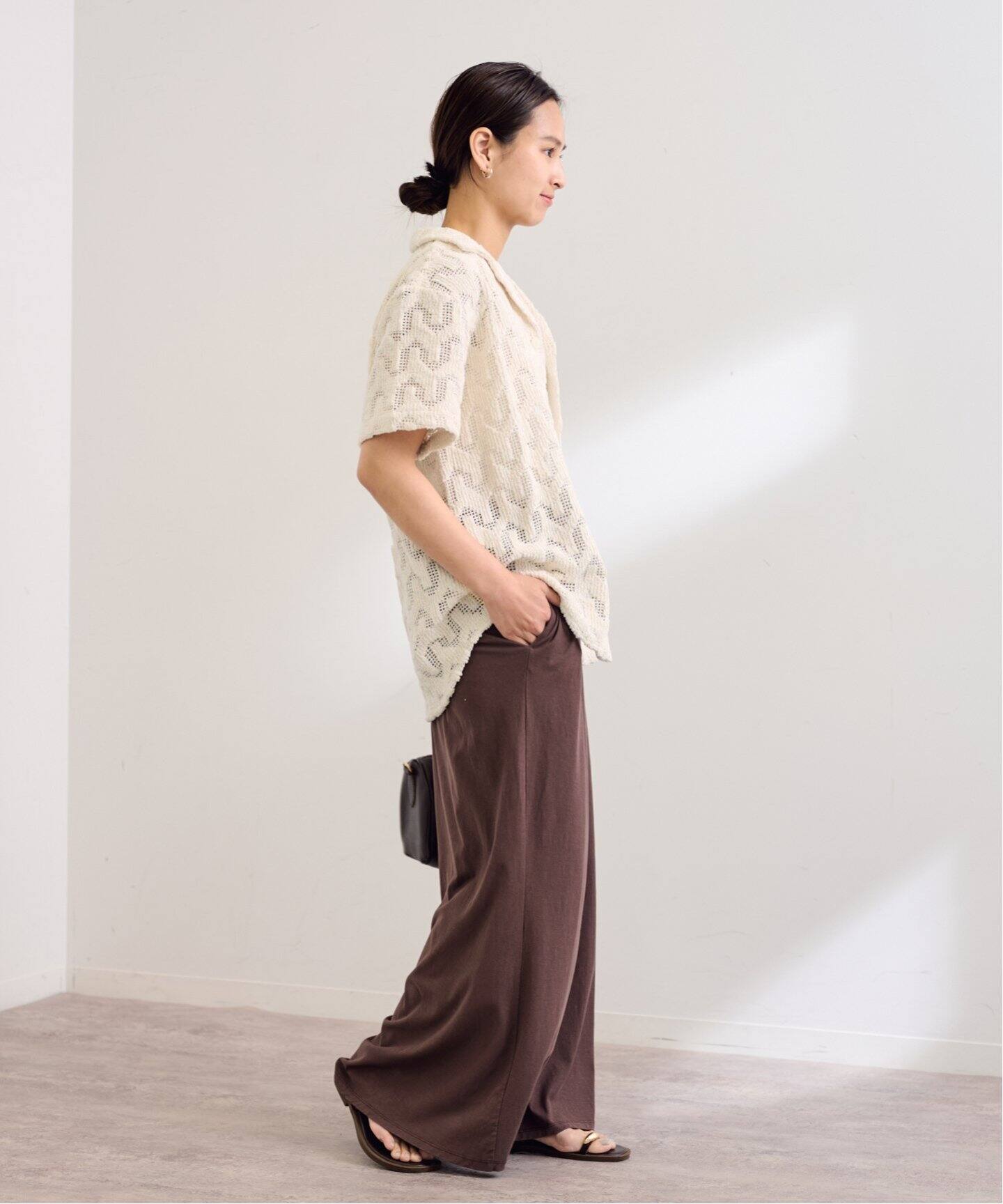 OAS/オーエーエス CROCHET SHIRT（シャツ／ブラウス）｜FRAMeWORK