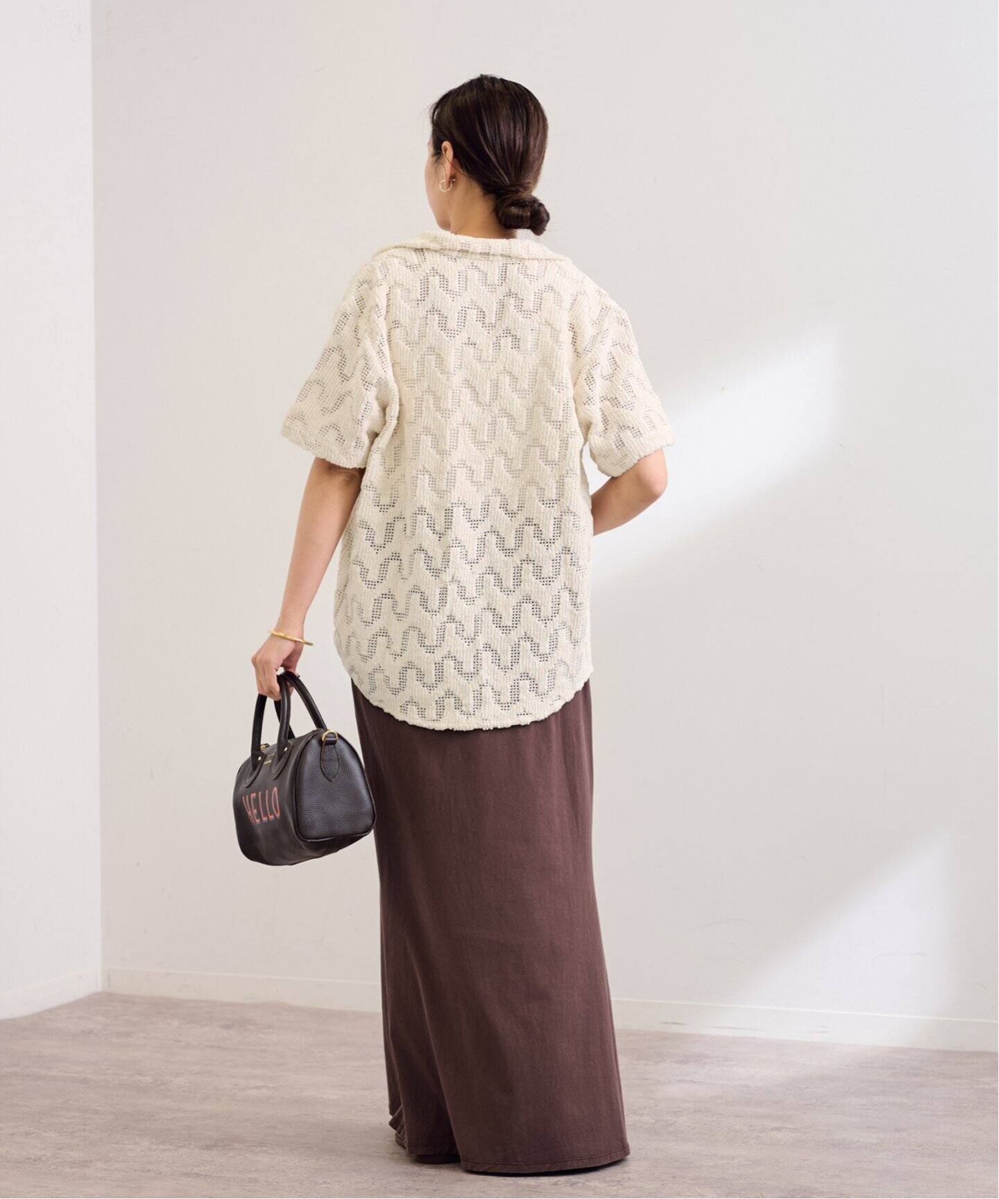未使用品 OAS/オーエーエス CROCHET SHIRT OAS/オーエーエス CROCHET SHIRT（シャツ／ブラウス）｜FRAMeWORK