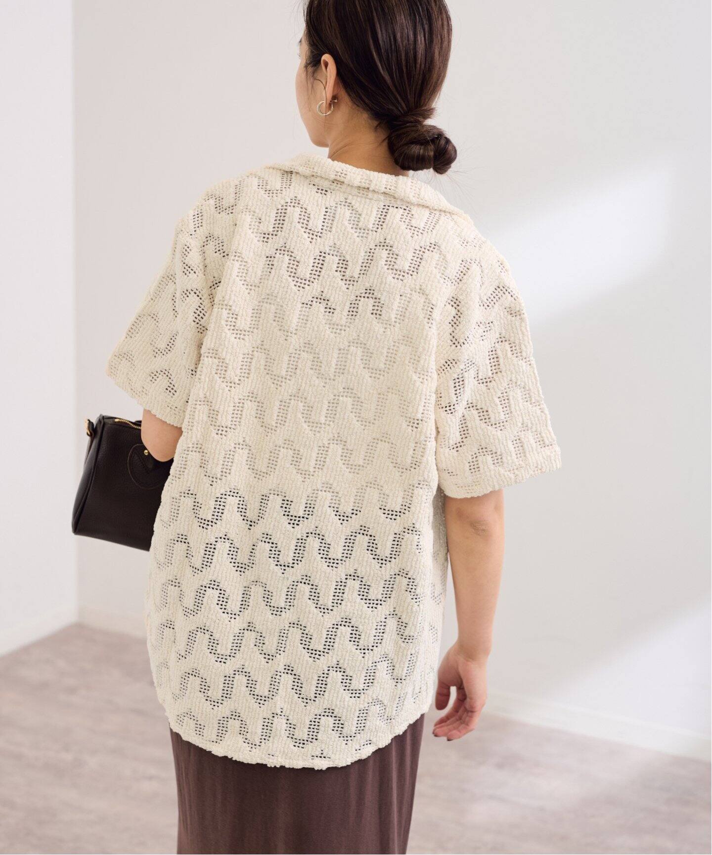 OAS/オーエーエス CROCHET SHIRT（シャツ／ブラウス）｜FRAMeWORK