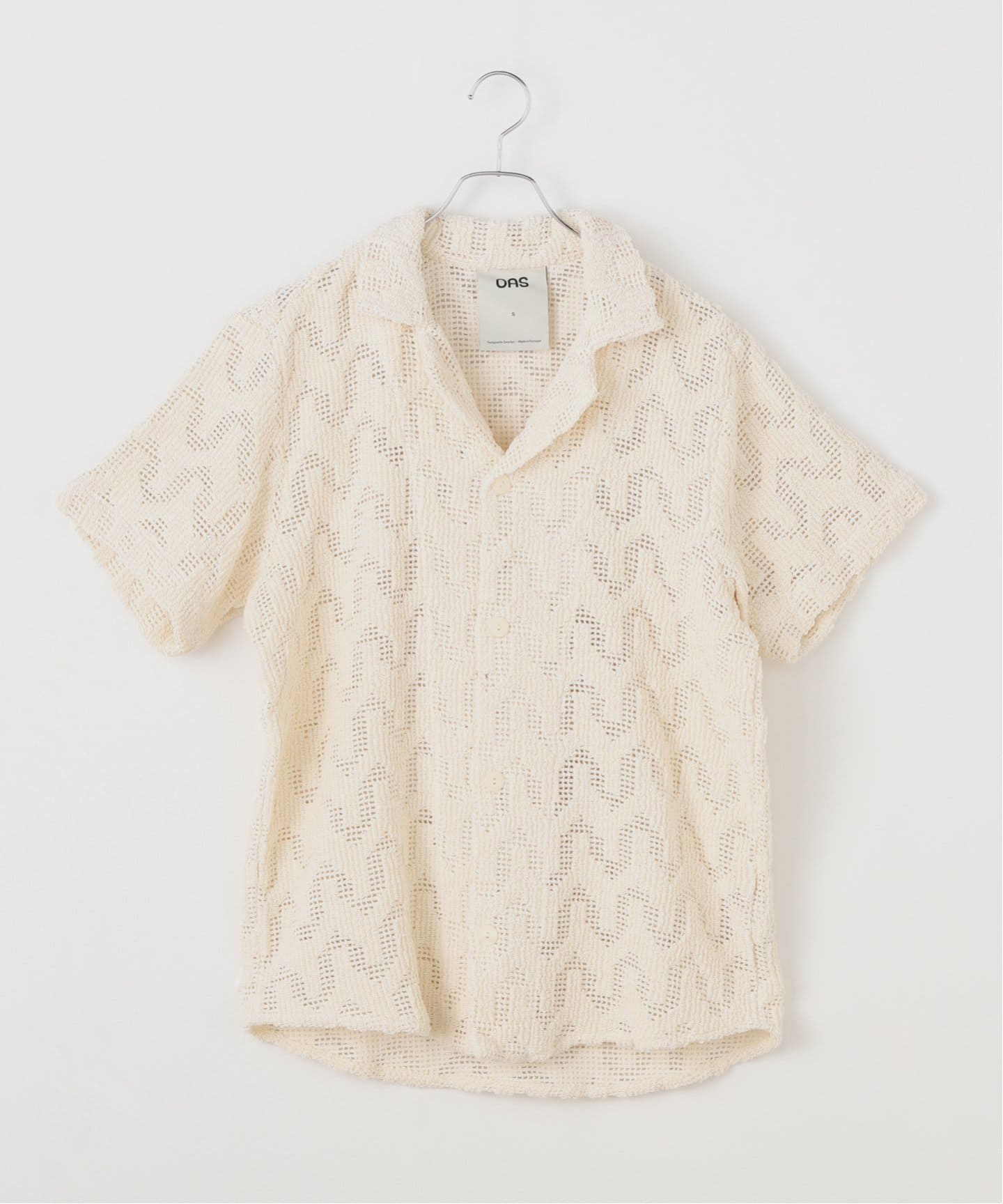 未使用品 OAS/オーエーエス CROCHET SHIRT OAS/オーエーエス CROCHET SHIRT（シャツ／ブラウス）｜FRAMeWORK
