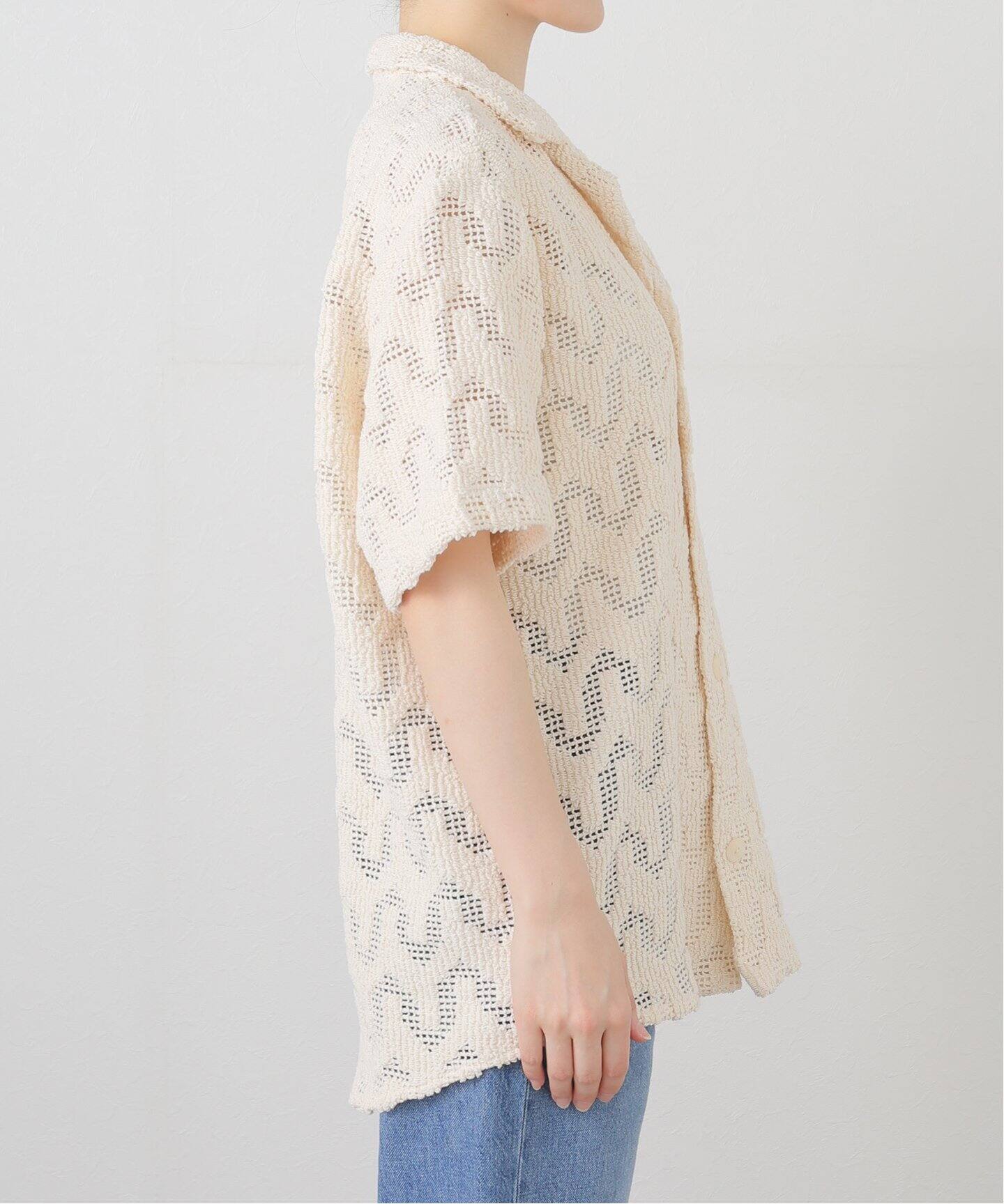 OAS/オーエーエス CROCHET SHIRT（シャツ／ブラウス）｜FRAMeWORK