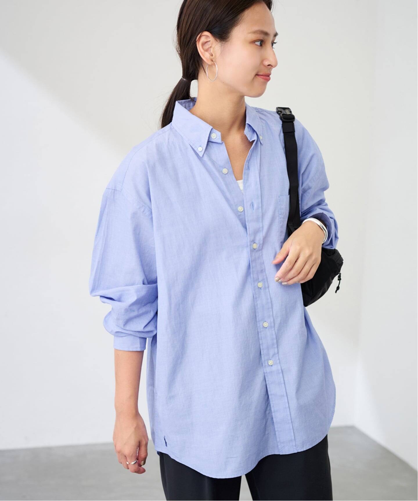 POLO RALPH LAUREN BIG FIT BUTTON DOWN SHIRT（シャツ／ブラウス