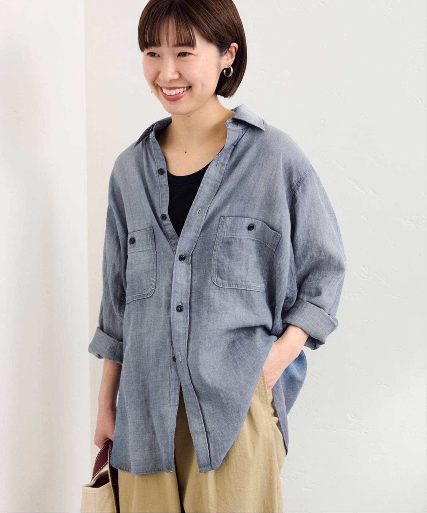 ≪追加≫PAYDAY /ペイデイ 別注シアーワークシャツ（シャツ／ブラウス 