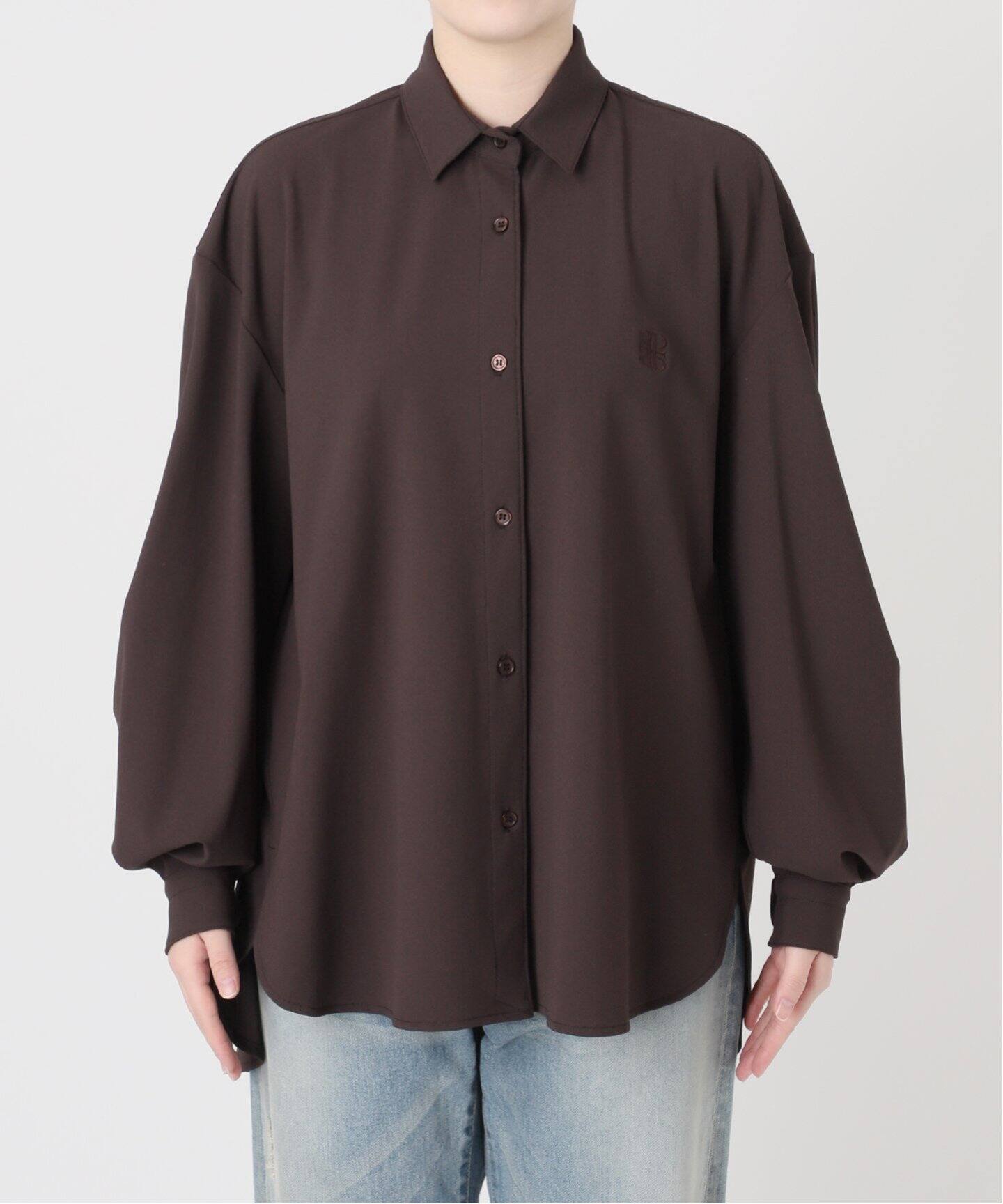 PROTAGONISTA (プロタゴニスタ) ★★ ② PNT-OP-06TD プルオーバーシャツ レディース ブラウン FREE PROTAGONISTA（プロタゴニスタ） tシャツ 「」SET TOPS レディース