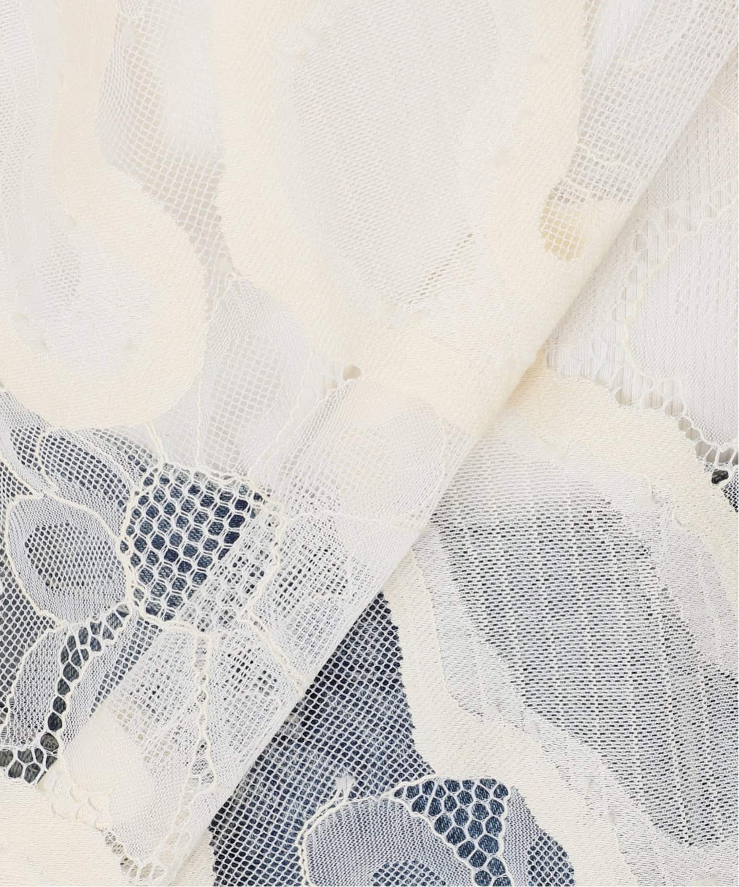 ESTHE OVERSIZED SHEER LACE シャツ　フレームワーク フレームワーク FRAMeWORK ≪予約≫ESTHE OVERSIZED SHEER LACE