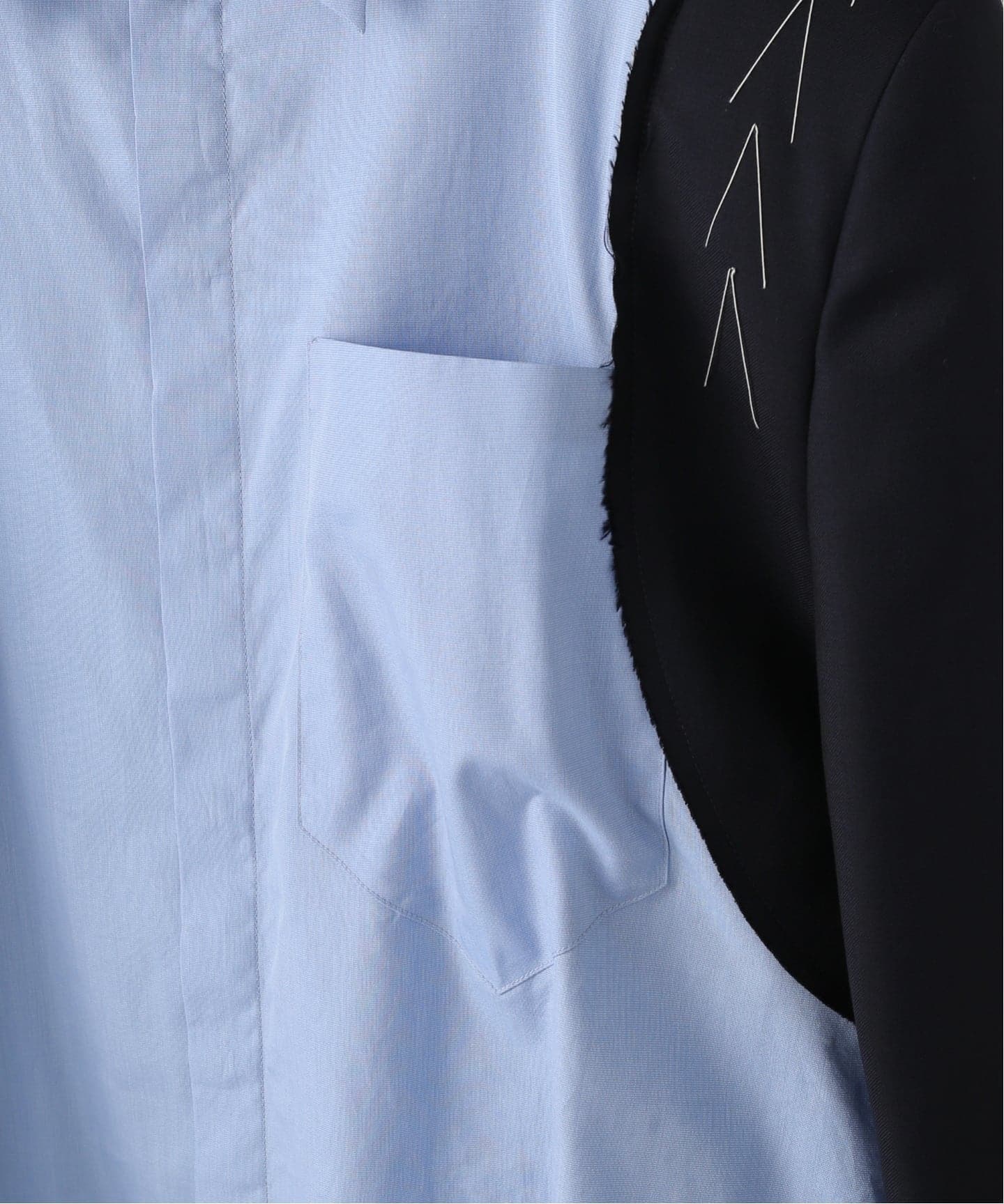 SONIA CARRASCO / ソニア カラスコ TAILORED SLEEVES SHIRT（シャツ