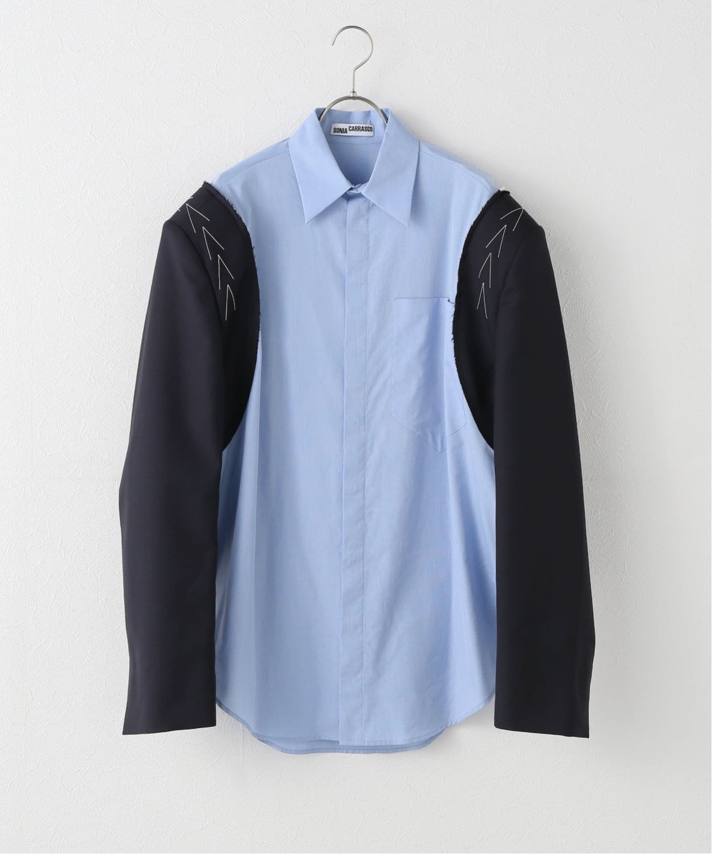 SONIA CARRASCO / ソニア カラスコ TAILORED SLEEVES SHIRT（シャツ