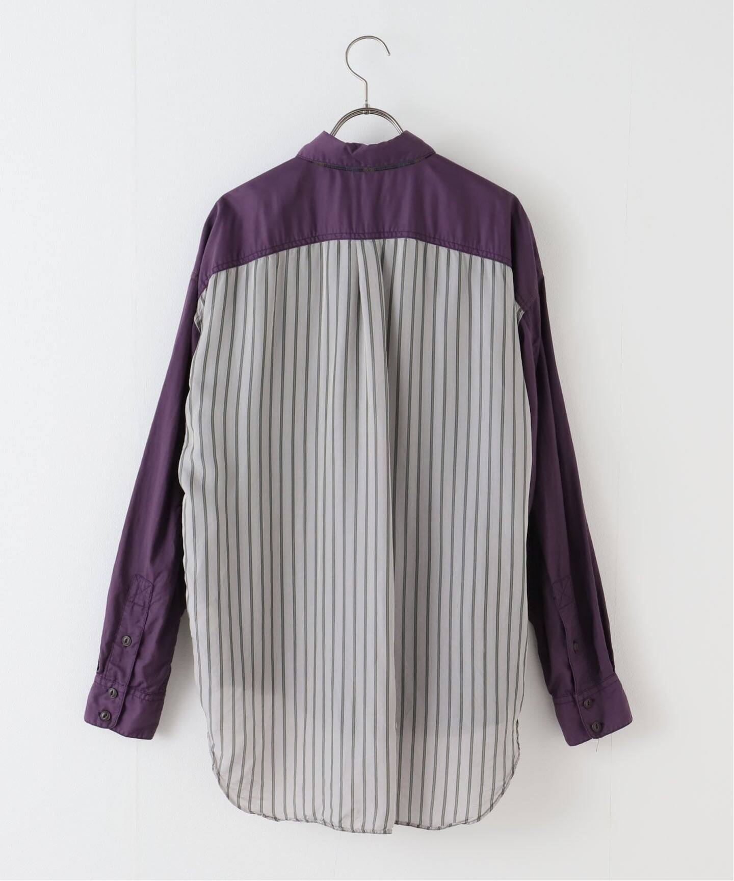 KATHARINE HAMNETT / キャサリン ハムネット MULTI FABRIC RAF SHIRT