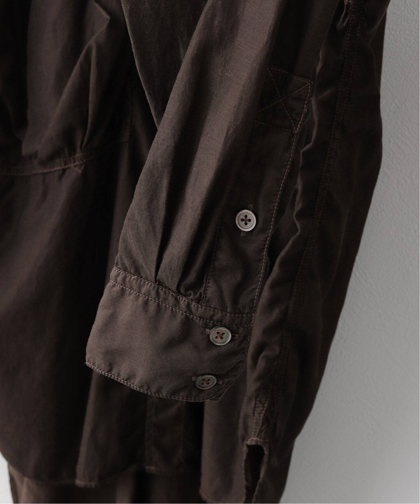 PARACHUTE LONG TAIL SHIRT BLACK – KATHARINE HAMNETT