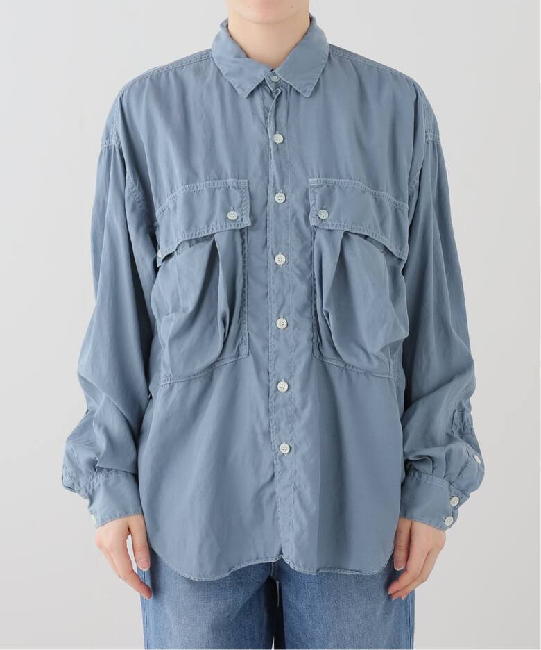 KATHARINE HAMNETT / キャサリン ハムネット PARACHUTE LONG SHIRT