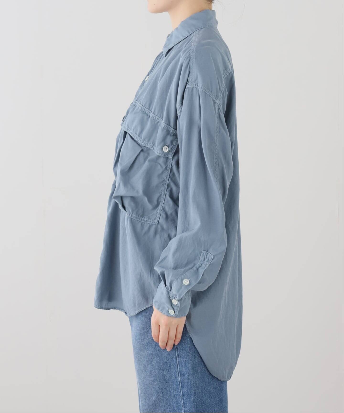 KATHARINE HAMNETT / キャサリン ハムネット PARACHUTE LONG SHIRT
