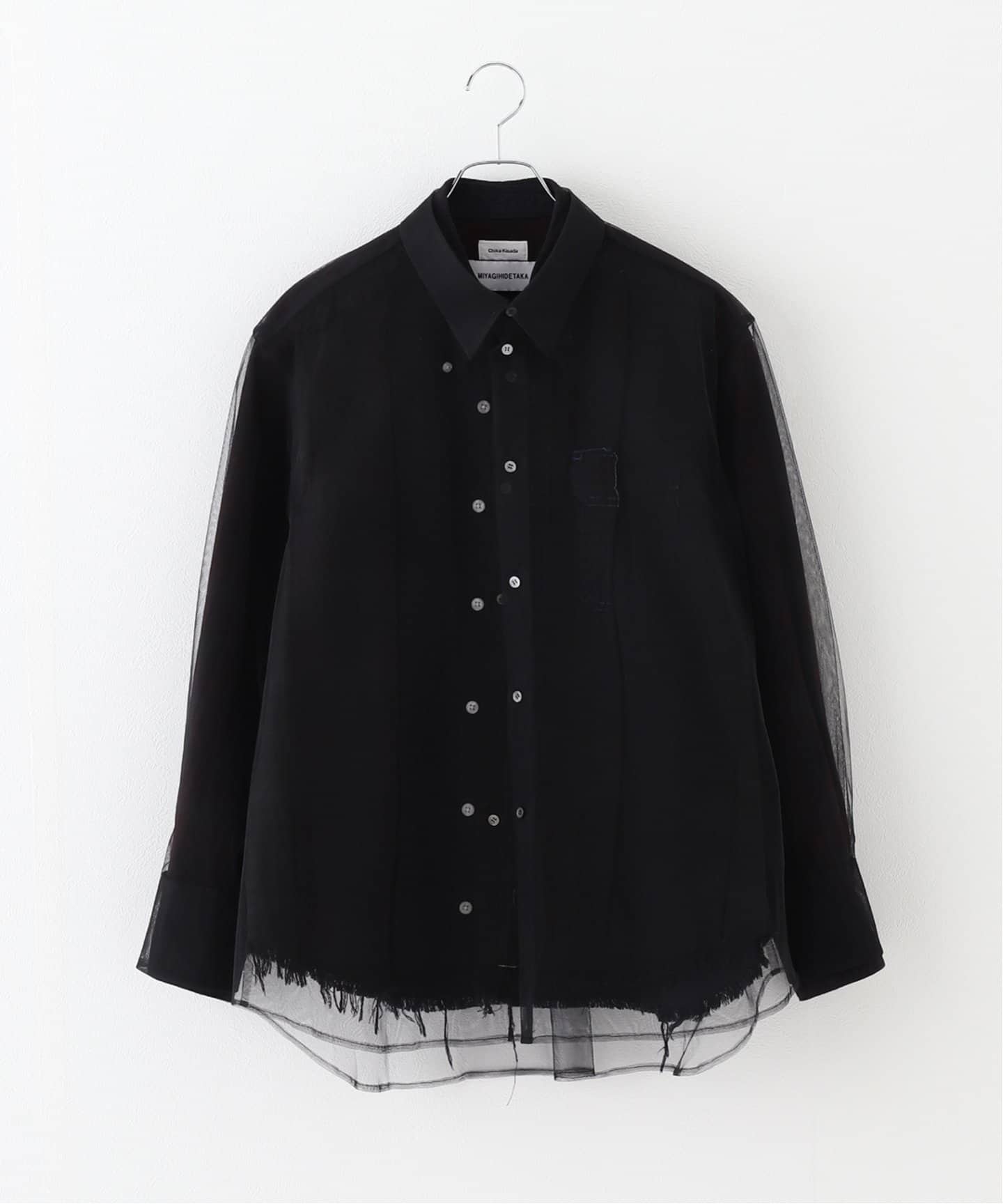 ちゃ CHIKA KISADA+MIYAGI HIDETAKA LAYERED SH CB-25118：シャツ（シャツ