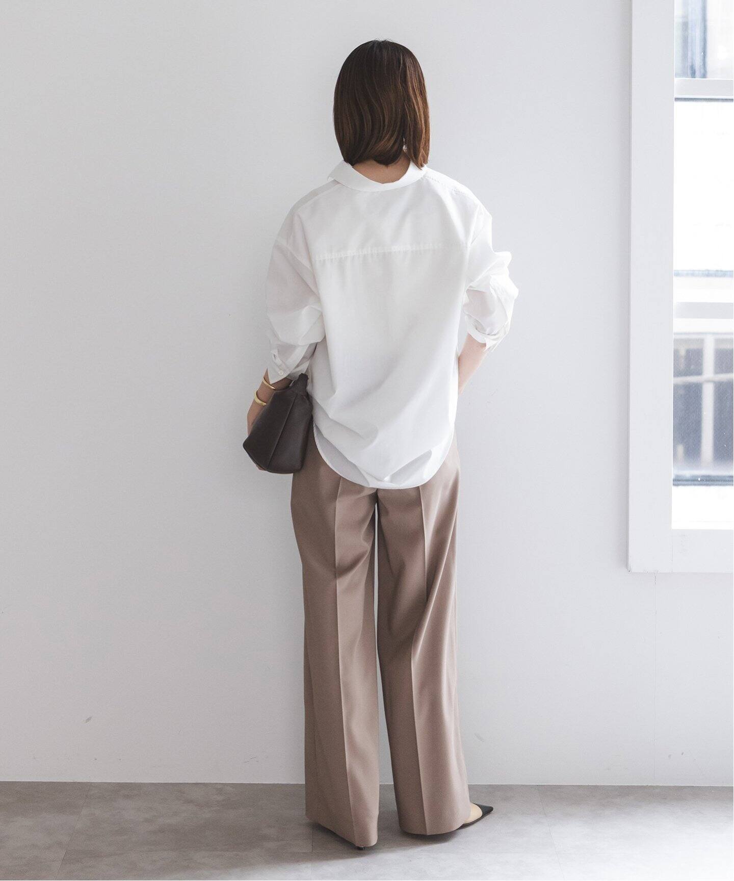 エフォートレスコットンオーバーシャツ（シャツ／ブラウス）｜NOBLE