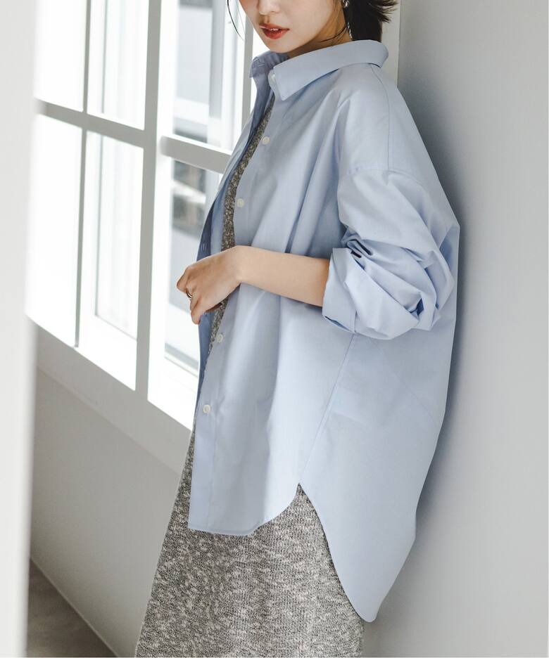 エフォートレスコットンオーバーシャツ（シャツ／ブラウス）｜NOBLE  