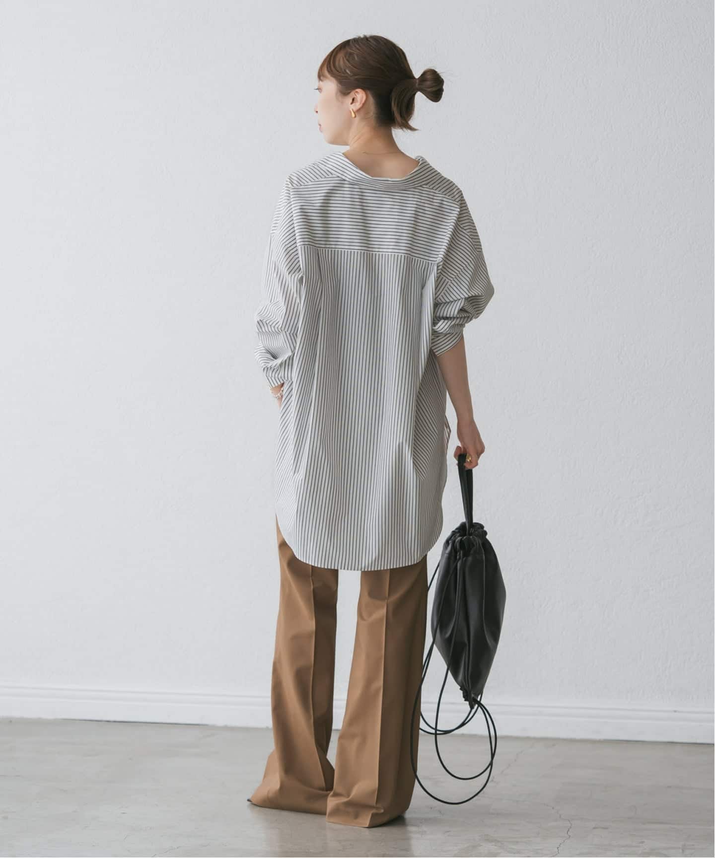 イージーケアコットンスキッパーシャツ（シャツ／ブラウス）｜NOBLE