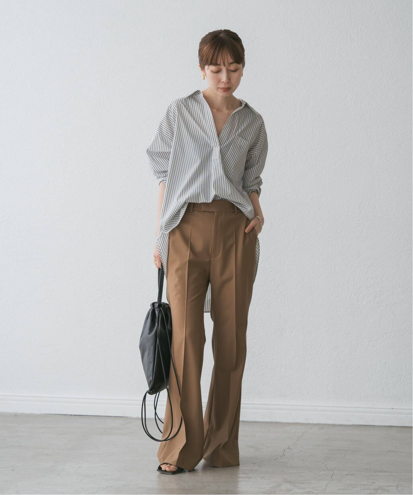 イージーケアコットンスキッパーシャツ（シャツ／ブラウス）｜NOBLE