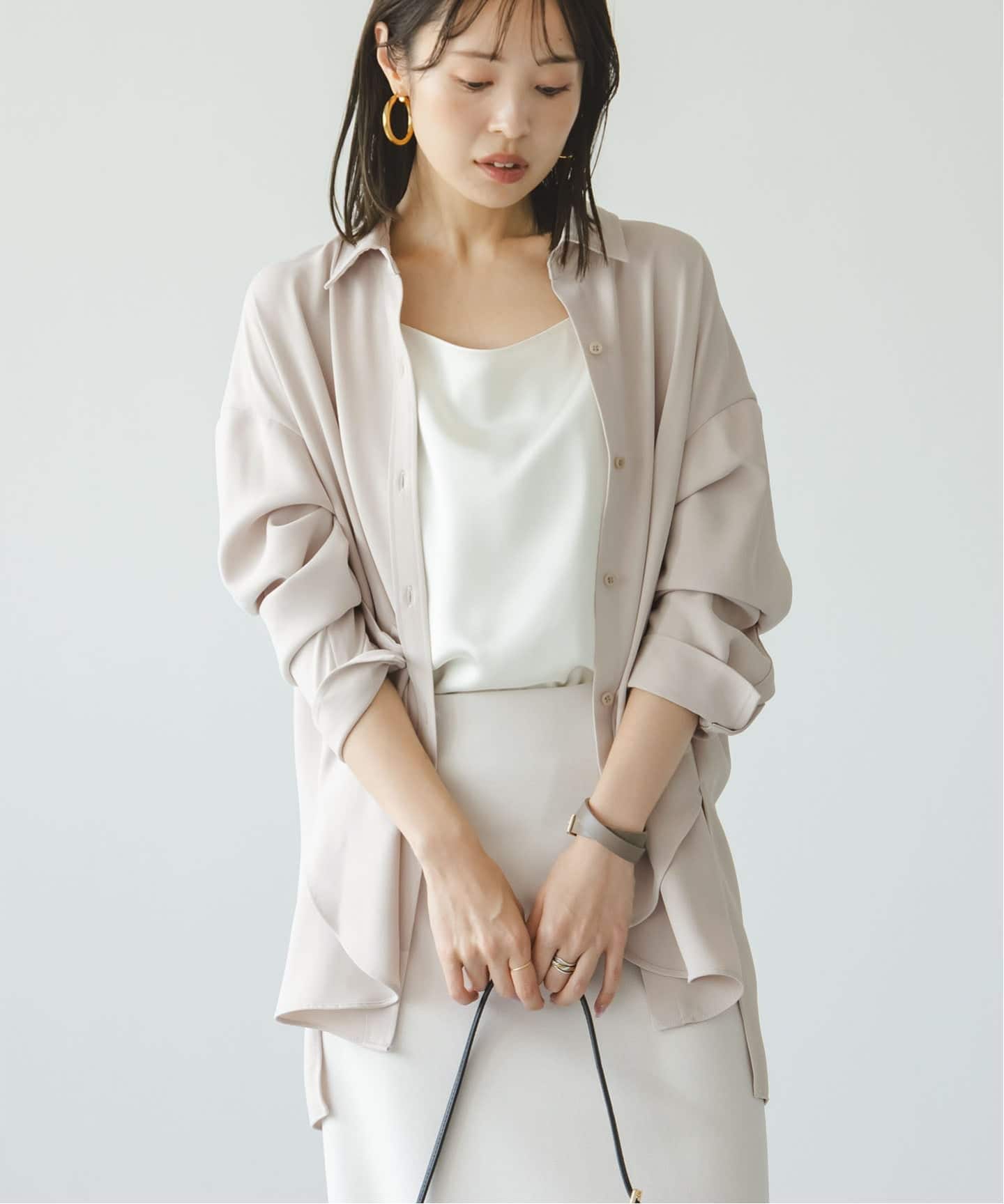 追加》シーズンカラープレーンシャツ 13（シャツ／ブラウス）｜NOBLE