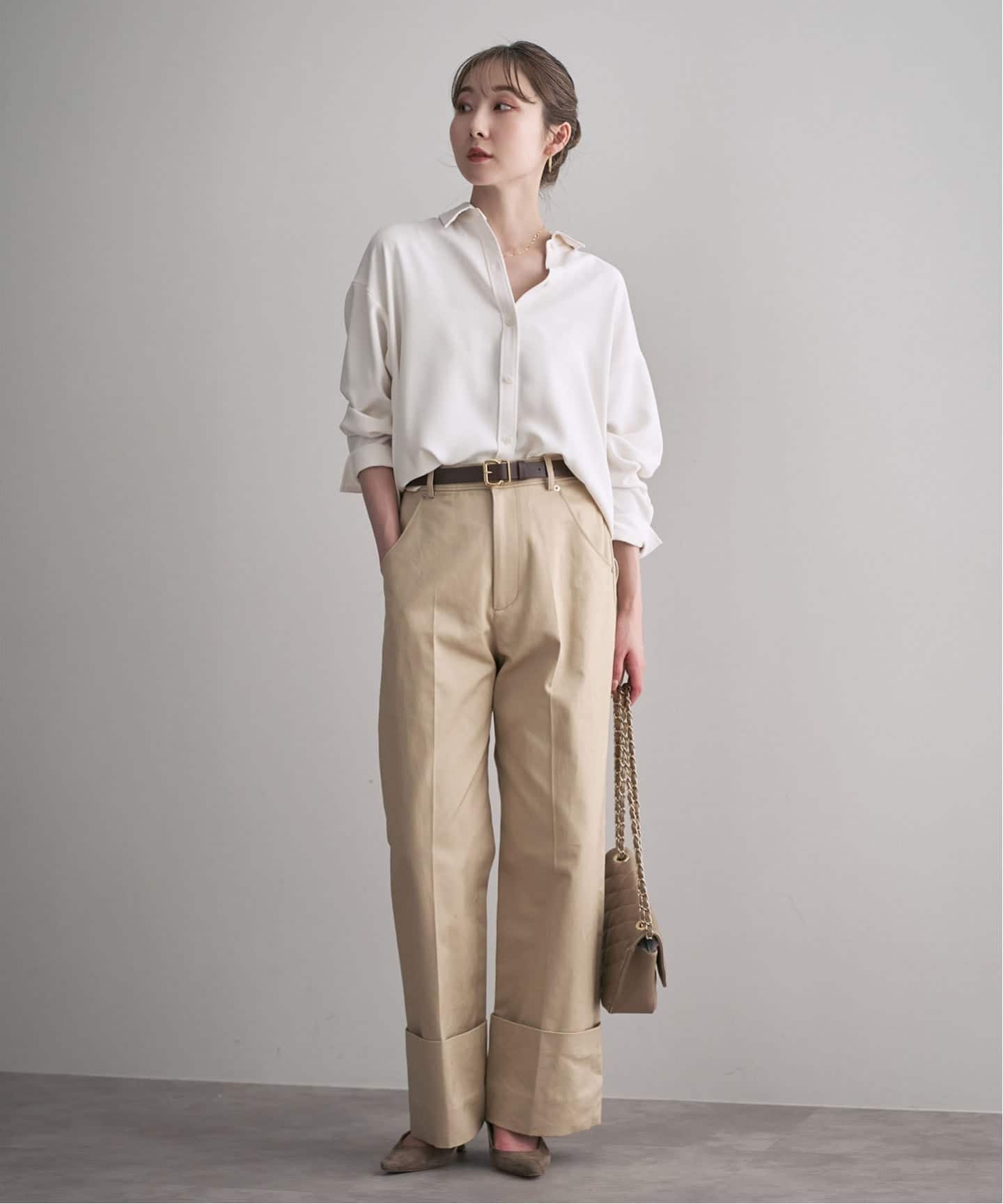 追加》シーズンカラープレーンシャツ14（シャツ／ブラウス）｜NOBLE