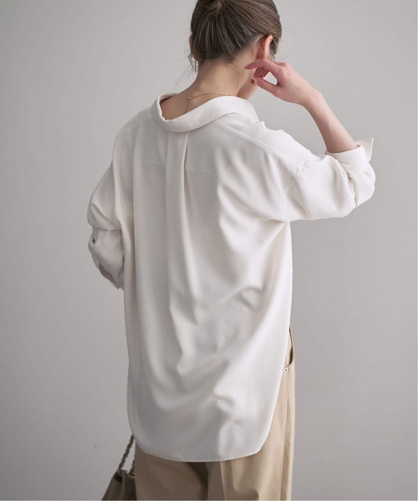 追加》シーズンカラープレーンシャツ14（シャツ／ブラウス）｜NOBLE