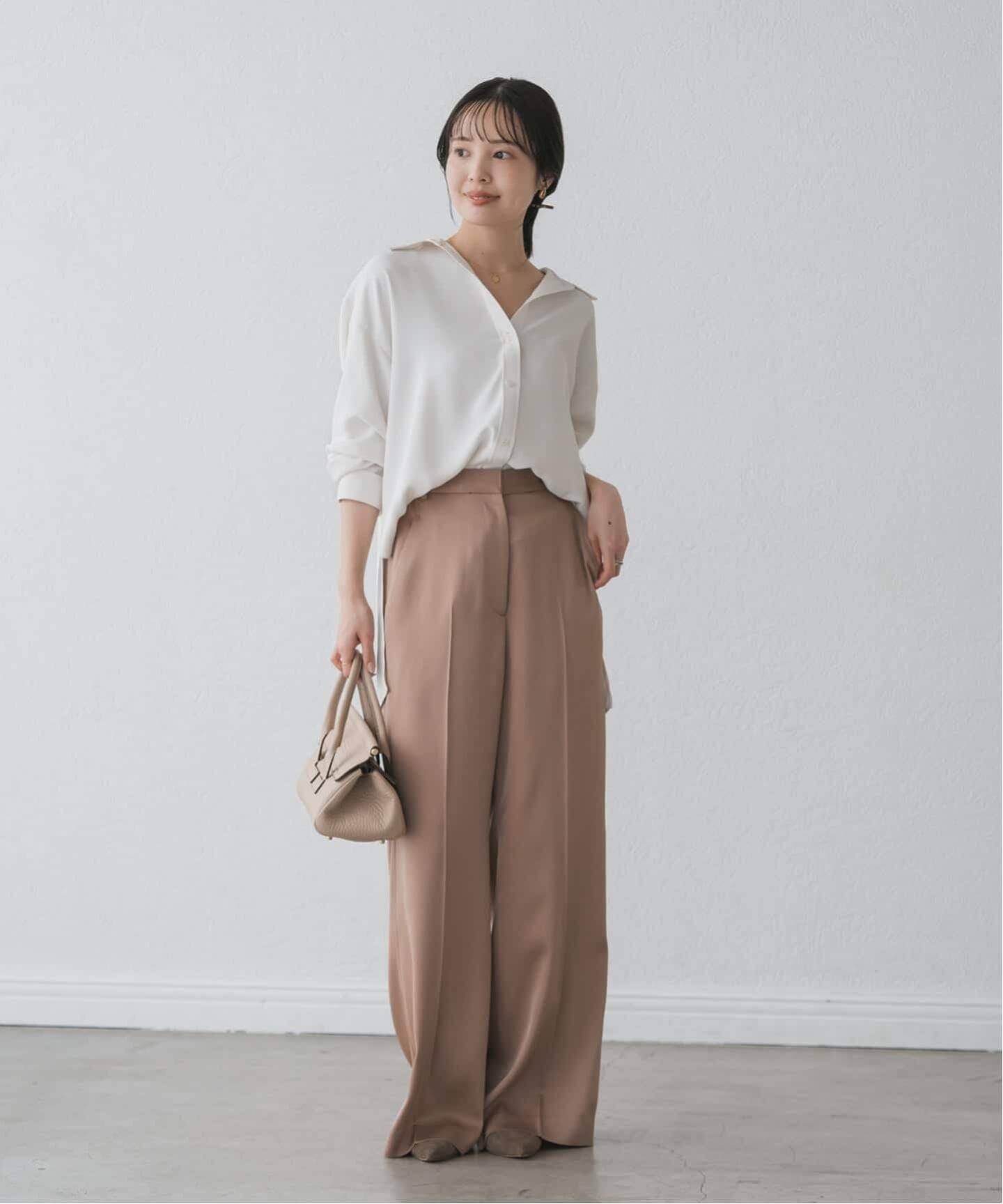 追加》シーズンカラープレーンシャツ14（シャツ／ブラウス）｜NOBLE