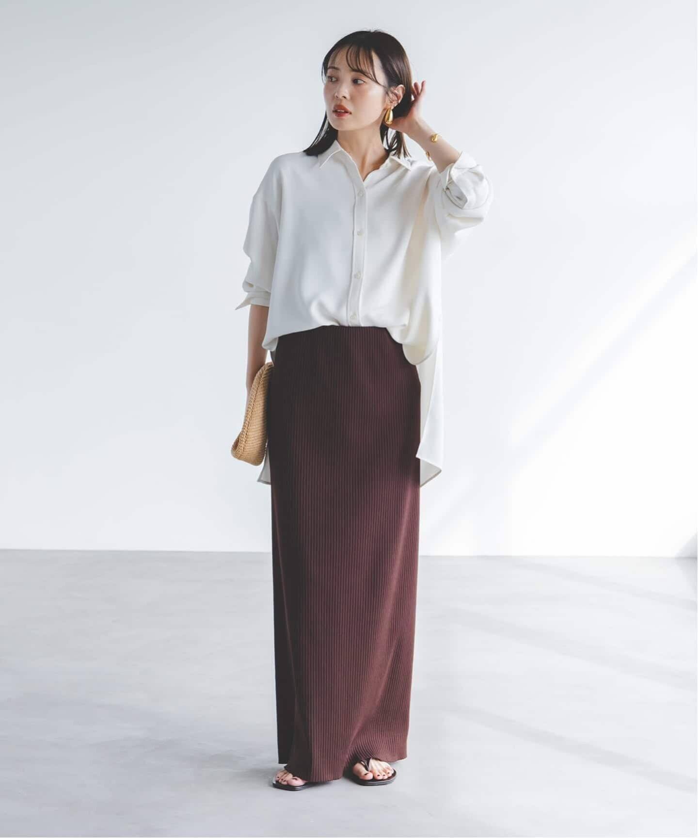 追加》シーズンカラープレーンシャツ14（シャツ／ブラウス）｜NOBLE