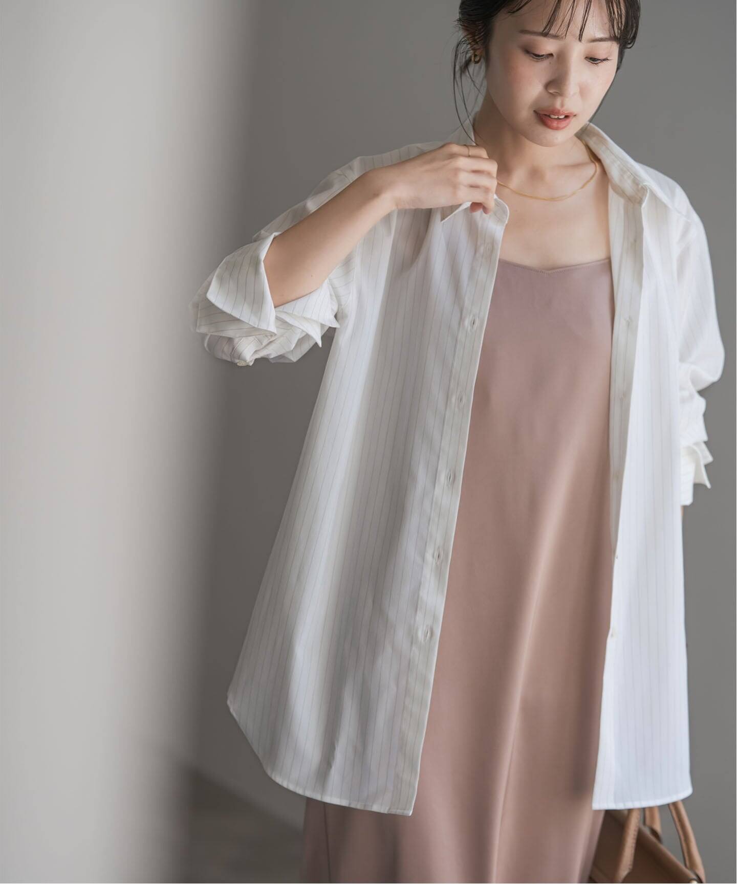 ダブルカフスデザインシャツ（シャツ／ブラウス）｜NOBLE（ノーブル