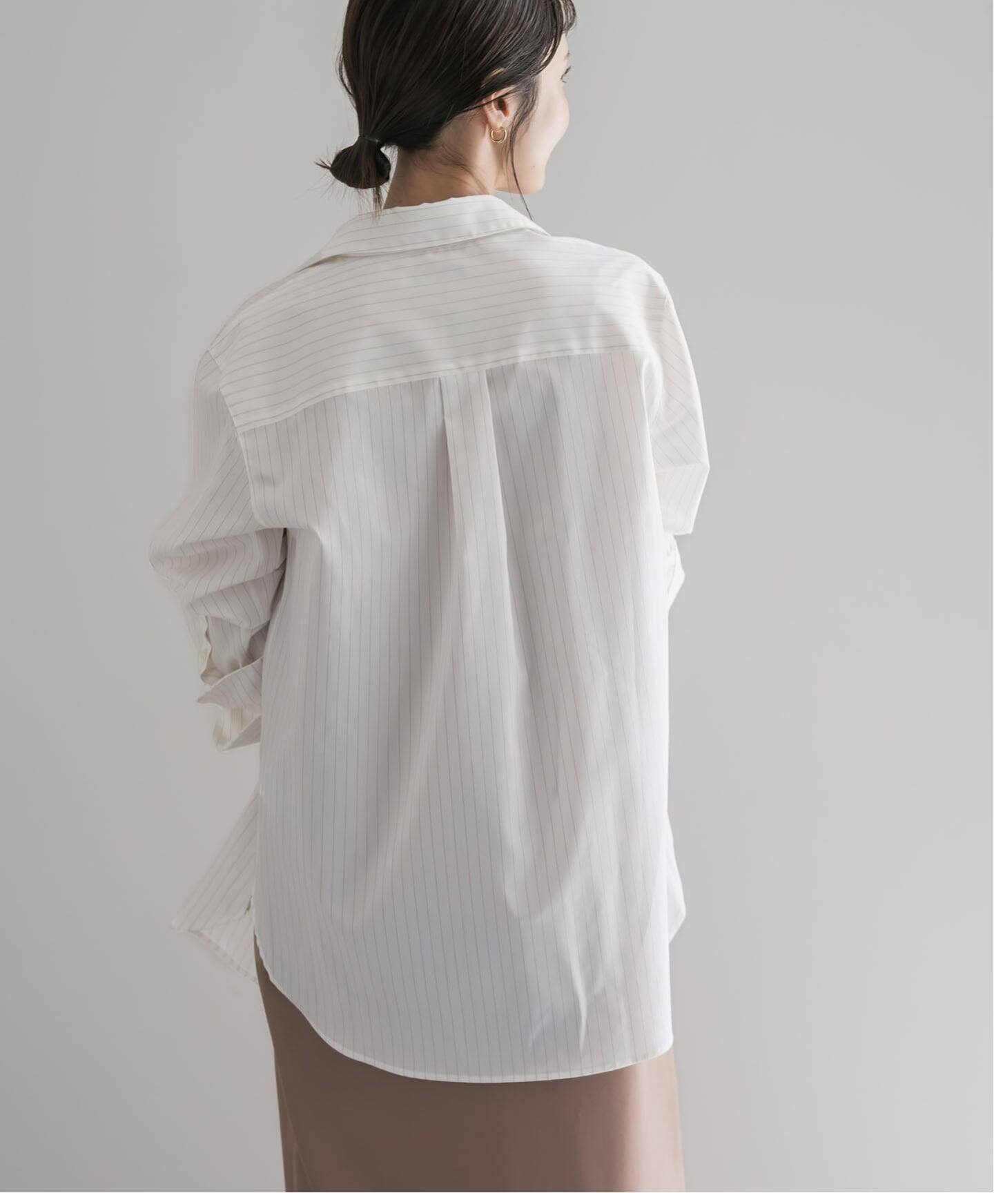 ダブルカフスデザインシャツ（シャツ／ブラウス）｜NOBLE（ノーブル