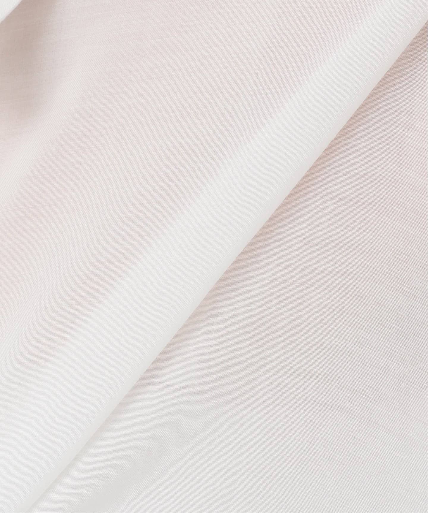 洗える】シルキーコットンプレーンシャツ（シャツ／ブラウス