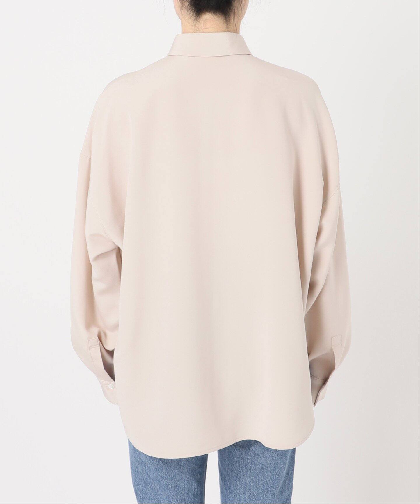 値下げ　NOBLE ELENI/エルニ メッシュレギュラーワイドシャツ NOBLE｜ELENI/エルニ ウールオックスワイドシャツ | Rakuten
