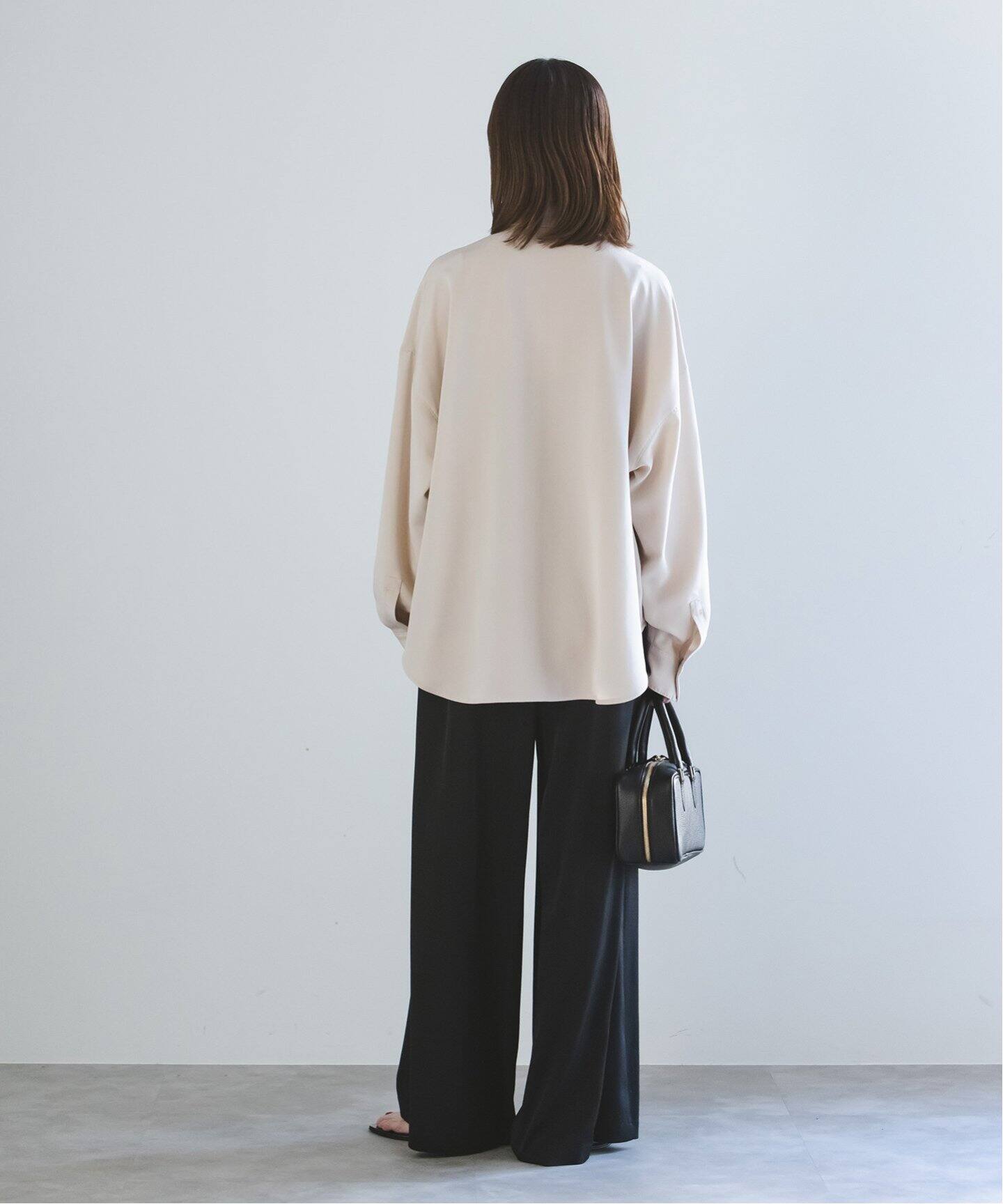 値下げ　NOBLE ELENI/エルニ メッシュレギュラーワイドシャツ 値下げ NOBLE ELENI/エルニ メッシュレギュラーワイドシャツ