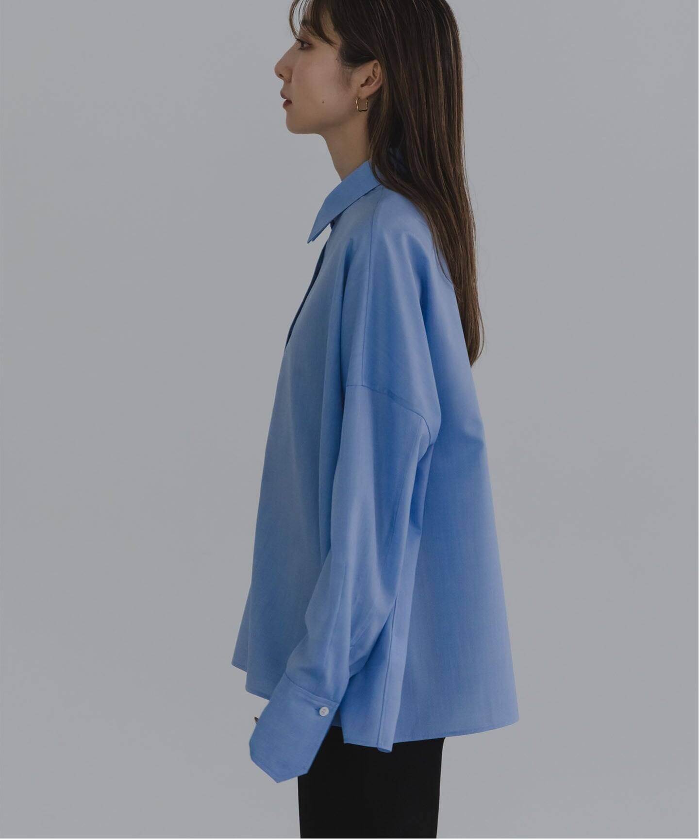NOBLE ELENI/エルニ メッシュレギュラーワイドシャツ ELENI/エルニ ウールオックスワイドシャツ（シャツ／ブラウス