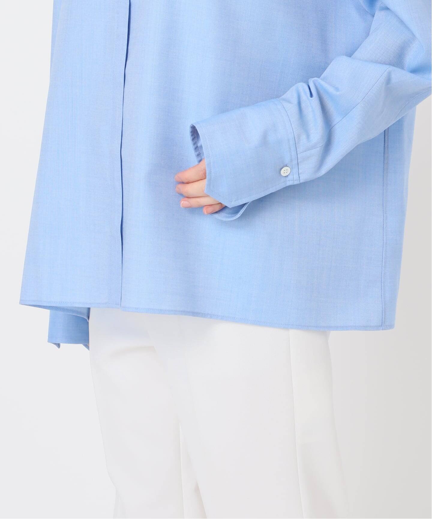 NOBLE ELENI/エルニ メッシュレギュラーワイドシャツ ELENI/エルニ ウールオックスワイドシャツ（シャツ／ブラウス