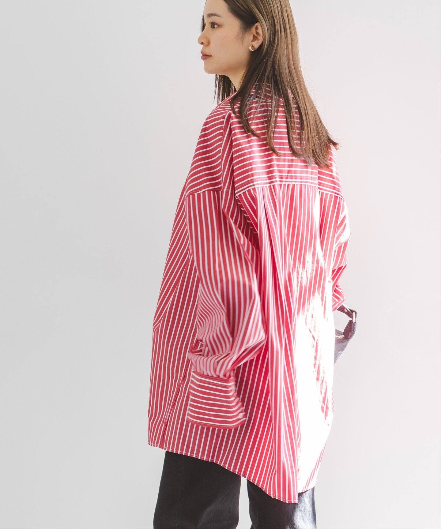 PROVOKE/プロヴォーク super big shirt(ストライプ)（シャツ